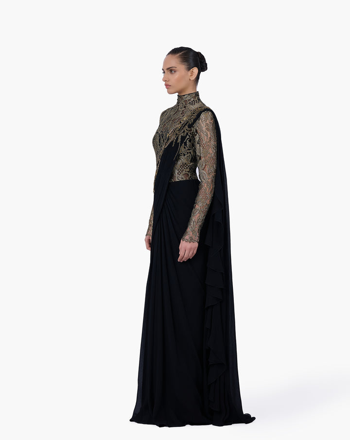The Eclipse Saree Gown