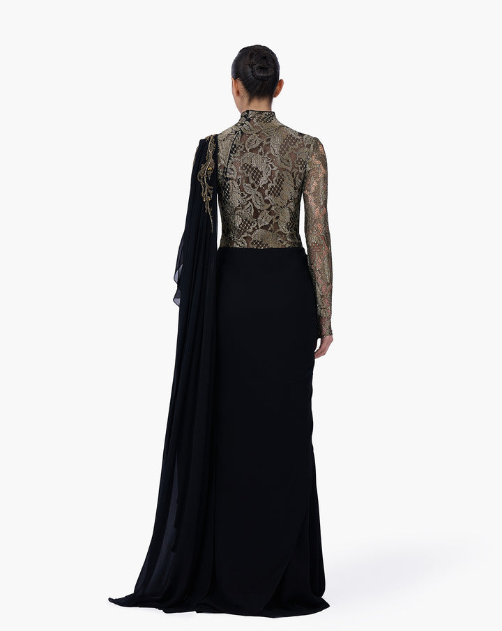 The Eclipse Saree Gown
