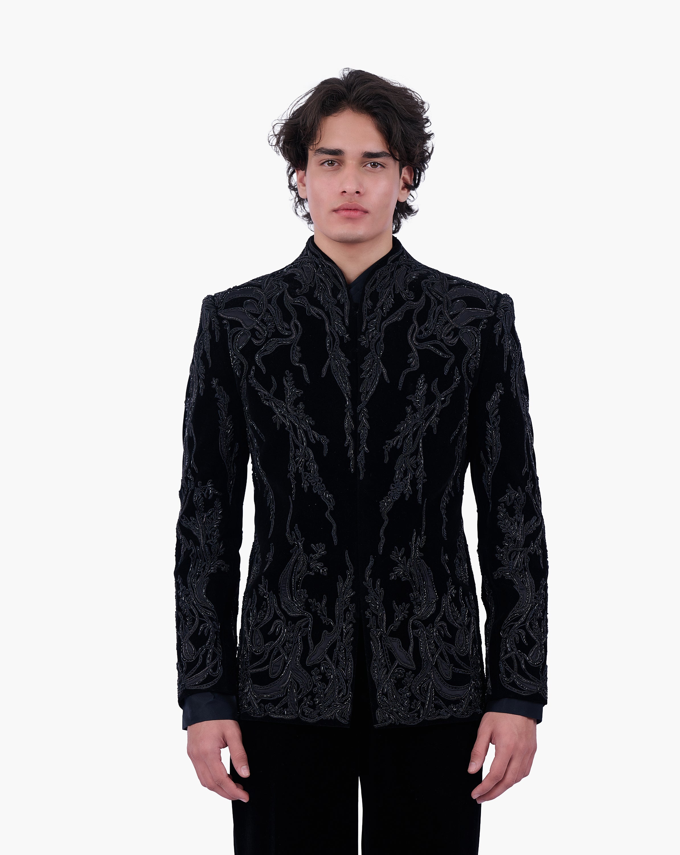 The Celestial Noir Bandhgala