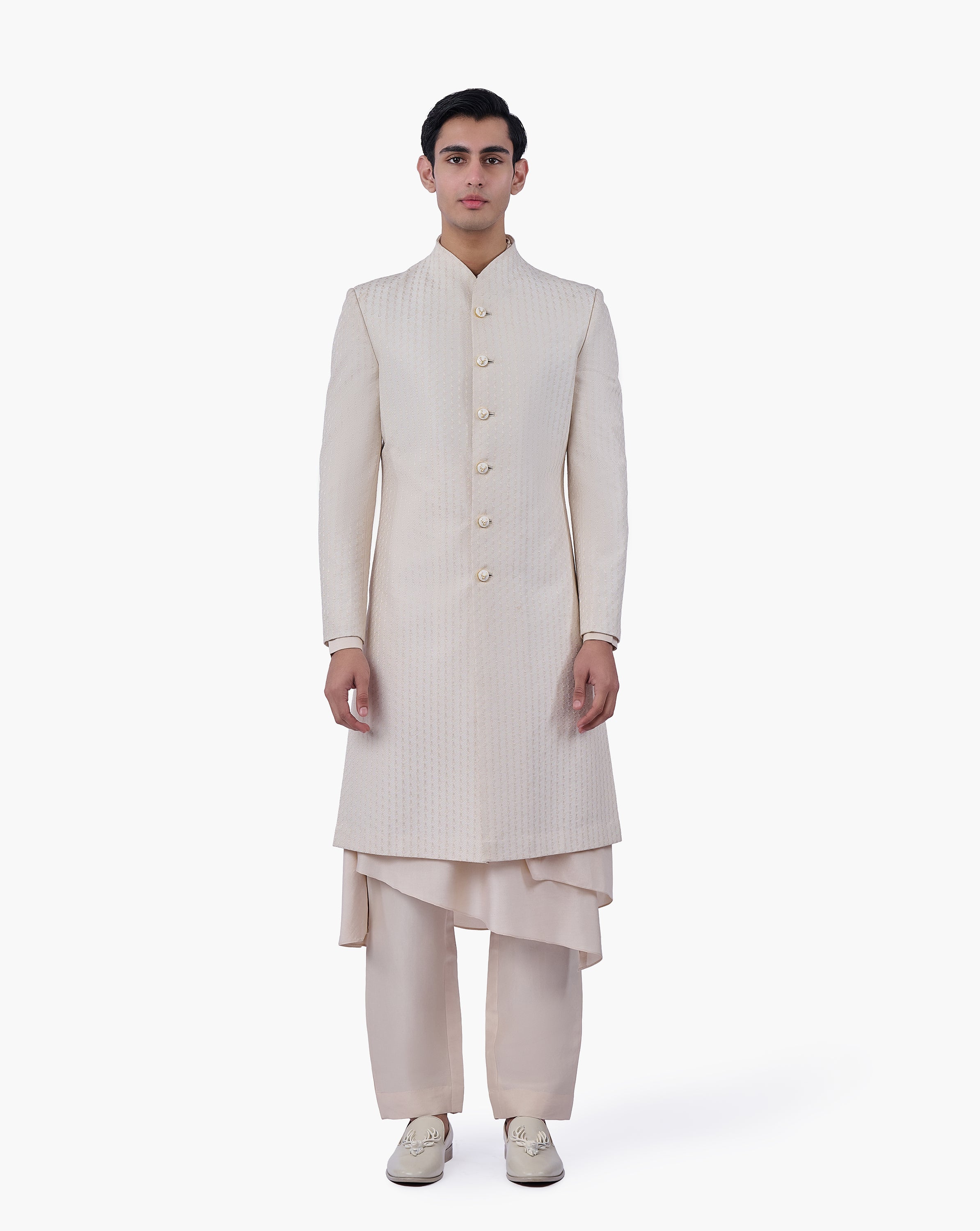 Champagne Heirloom Sherwani