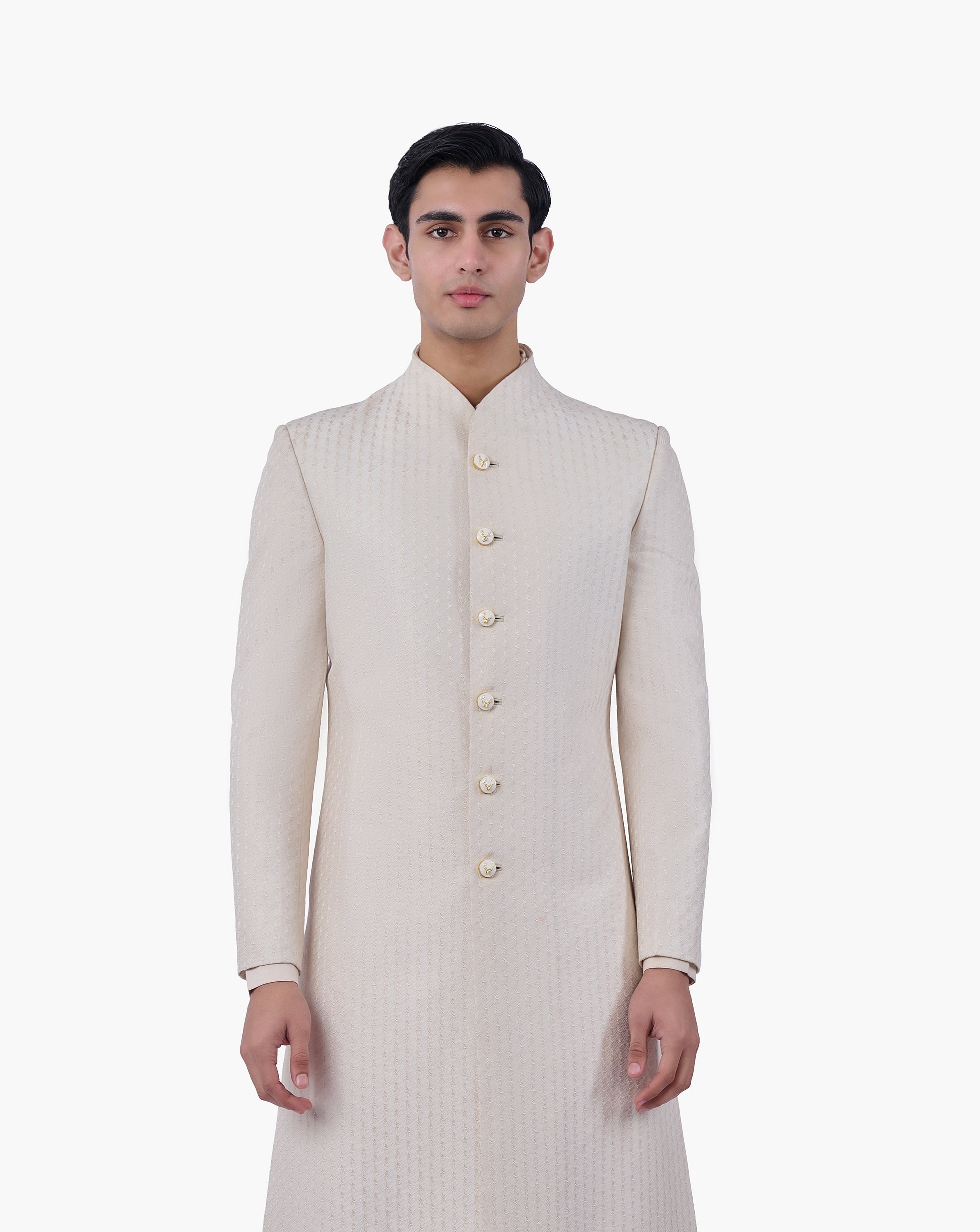 Champagne Heirloom Sherwani