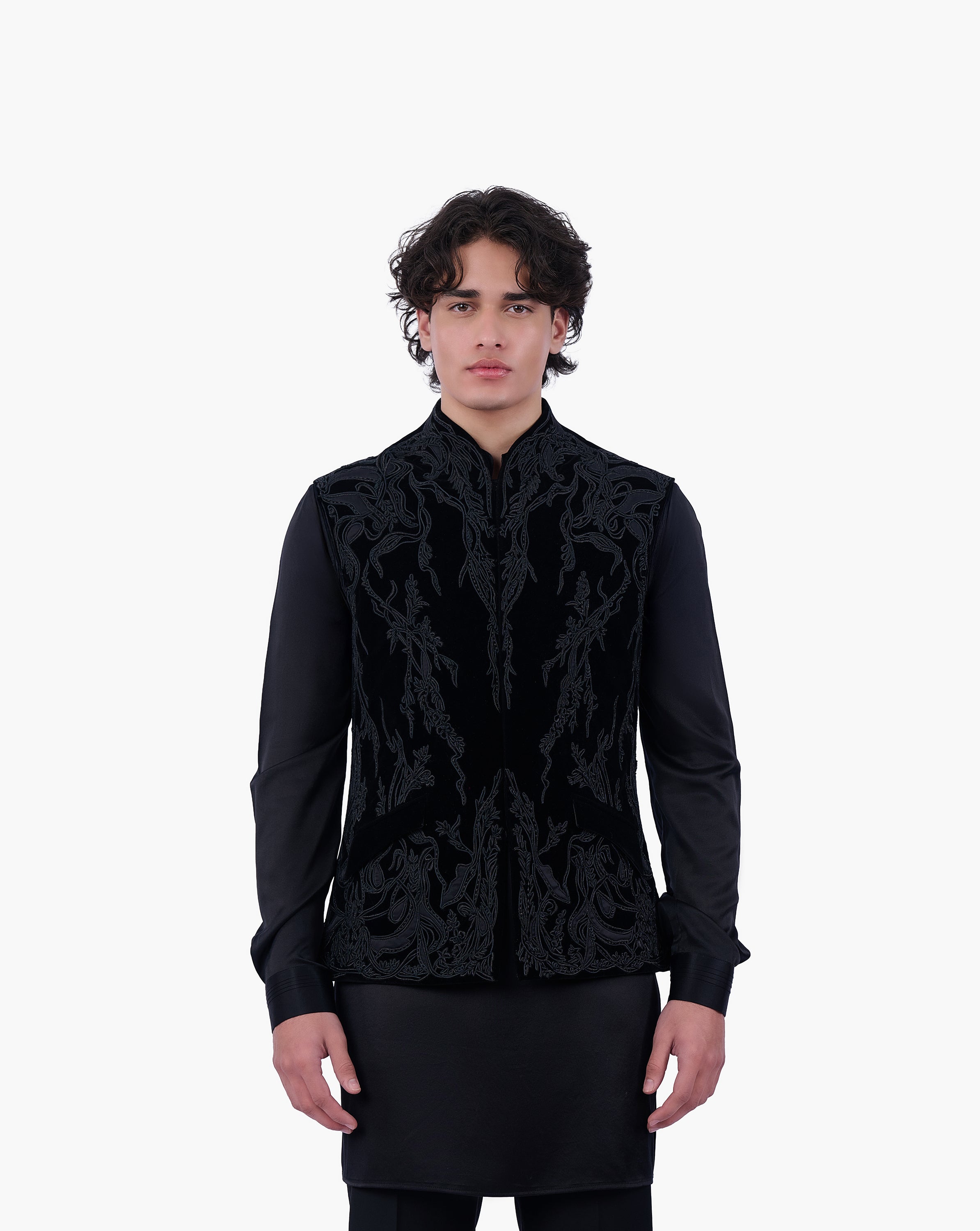 Nocturne Line Nehru Jacket