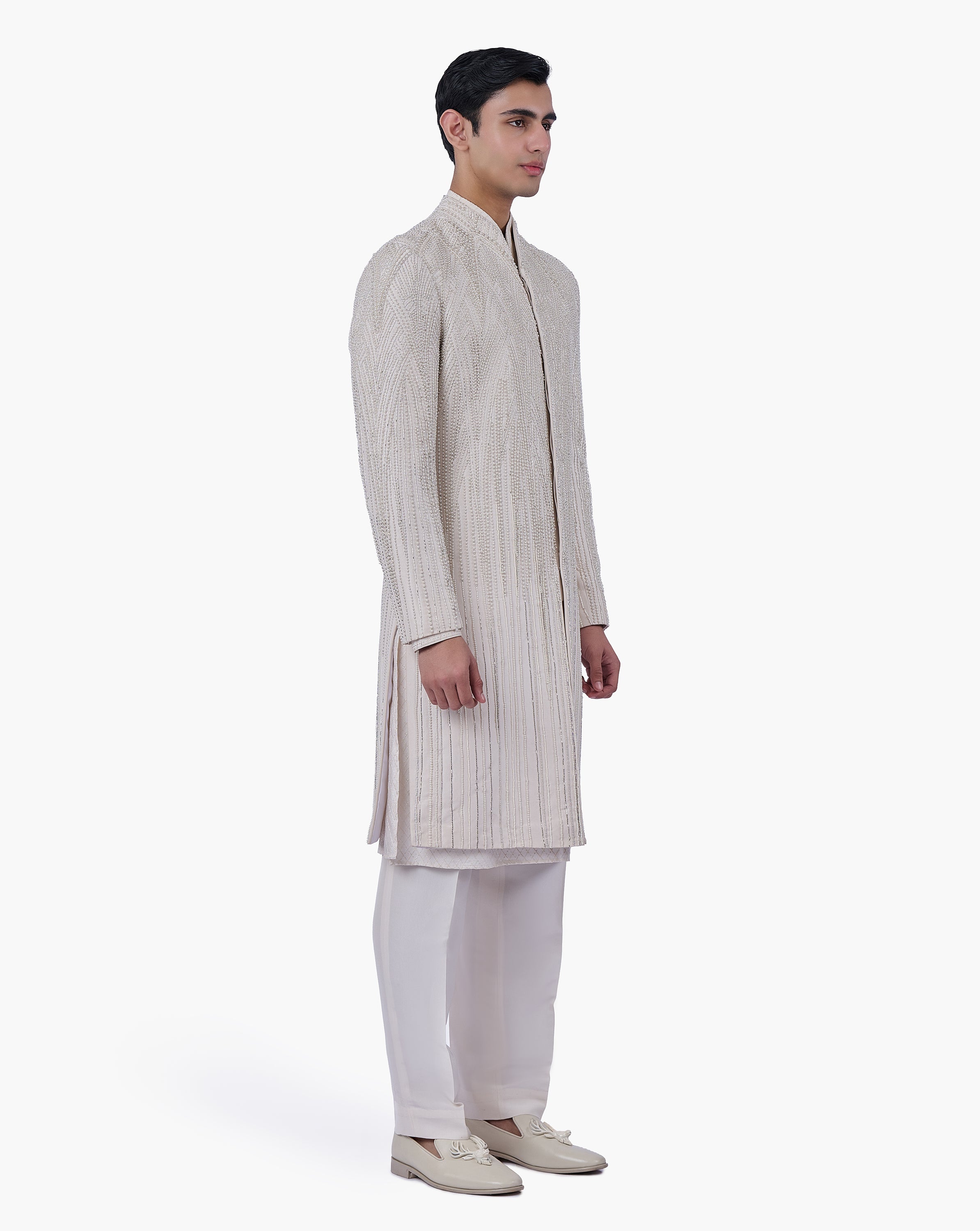 Pearl Architectural Line Sherwani