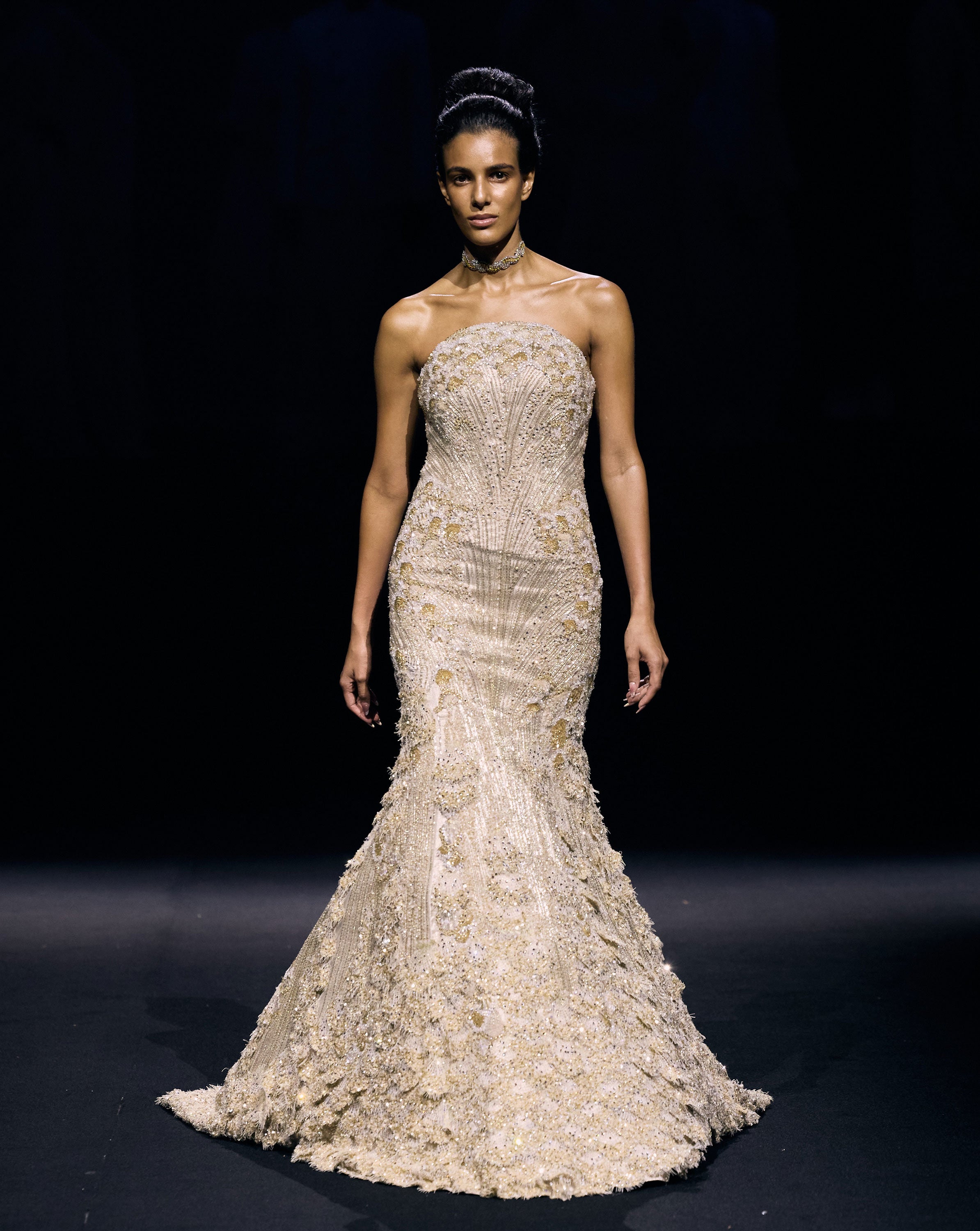 The Celestial Bloom Gown