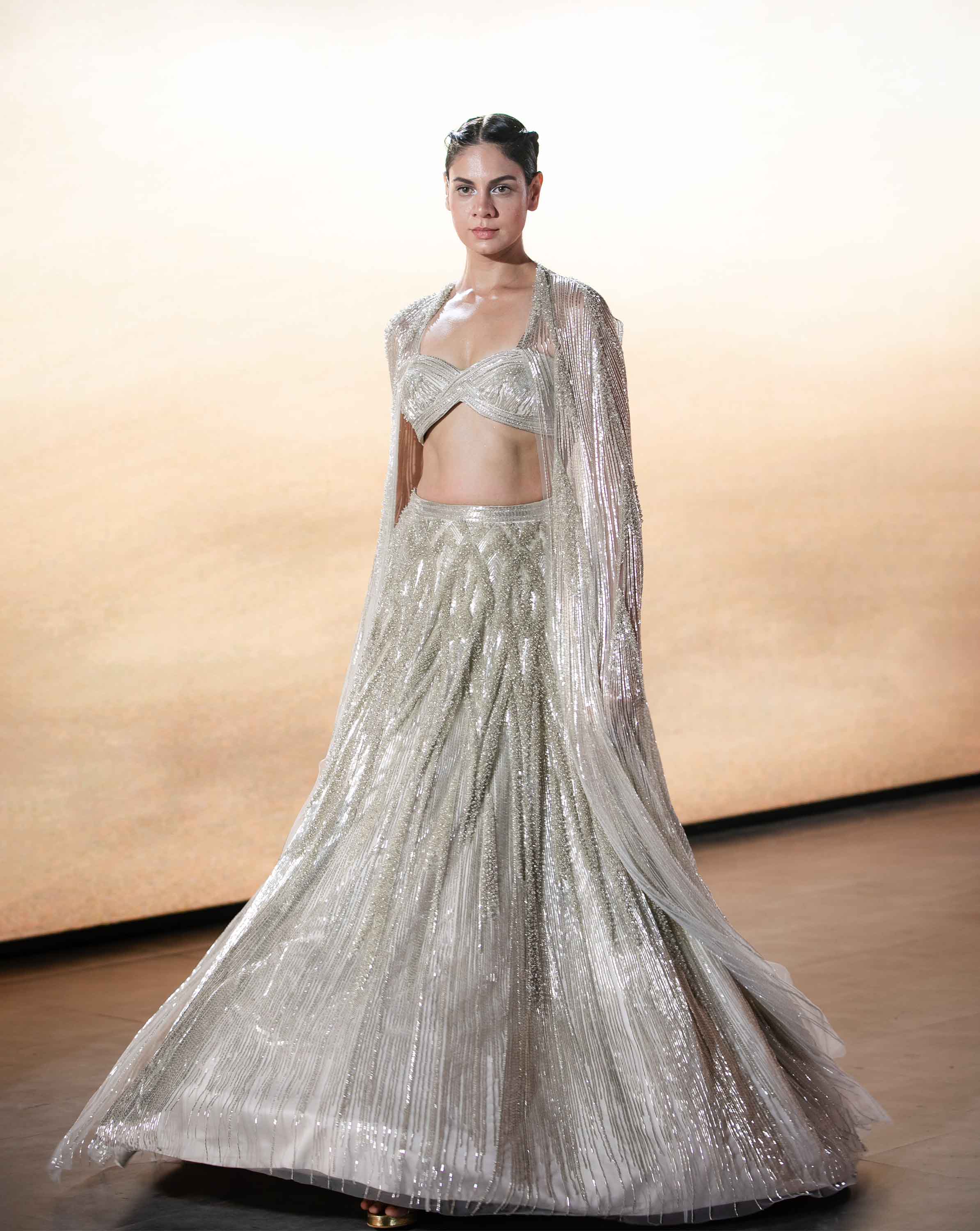 Ananya Panday's pearl iridescent Gaurav Gupta lehenga is your ticket to  quiet luxury | Vogue India | Wedding Wardrobe