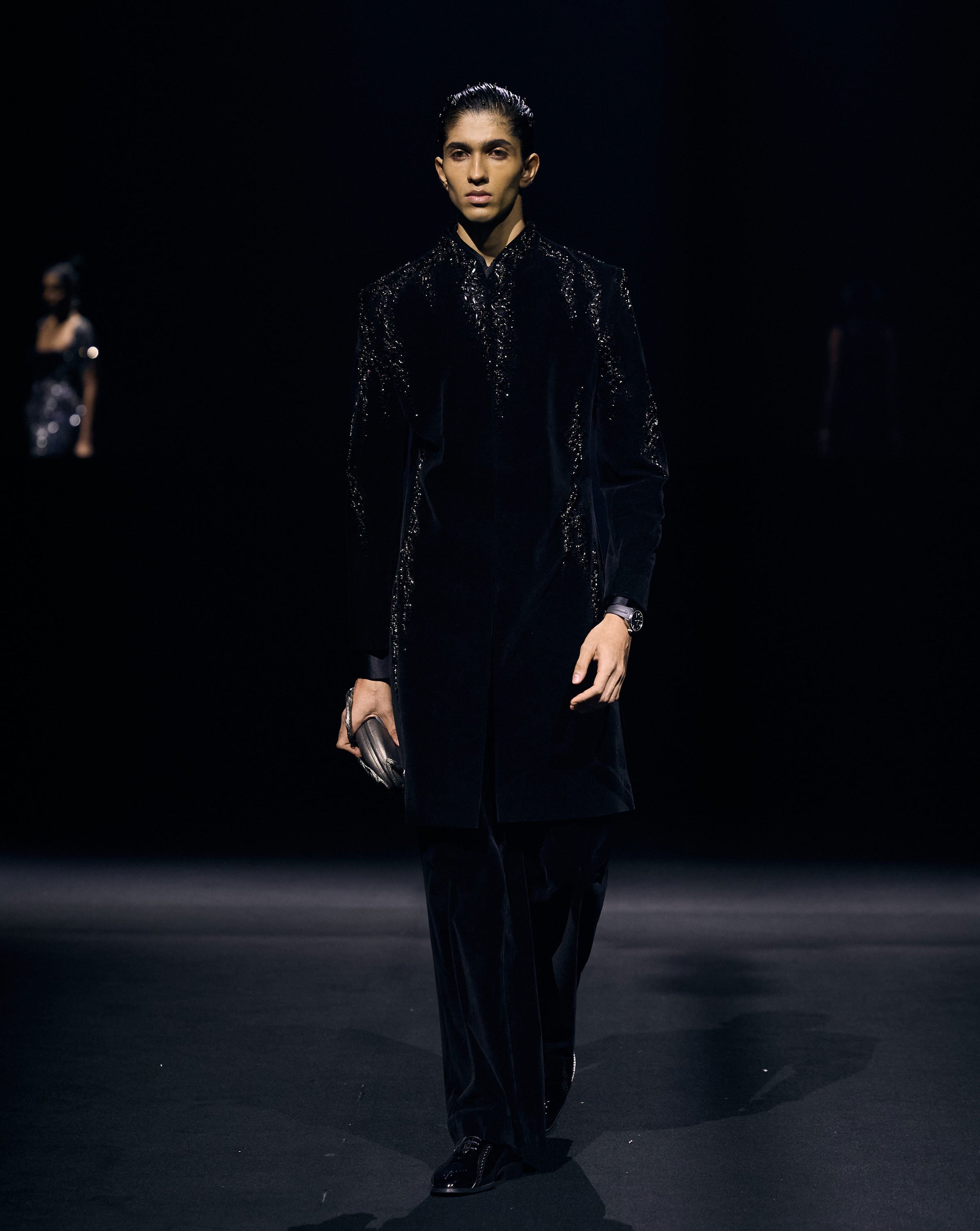 The Melting Crystal Long Jacket