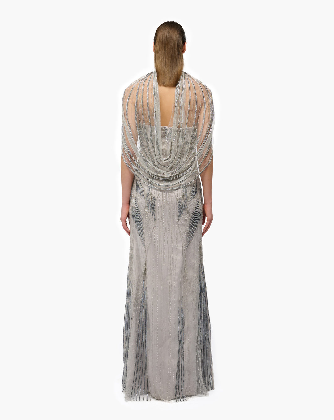 Aurora Veil Gown