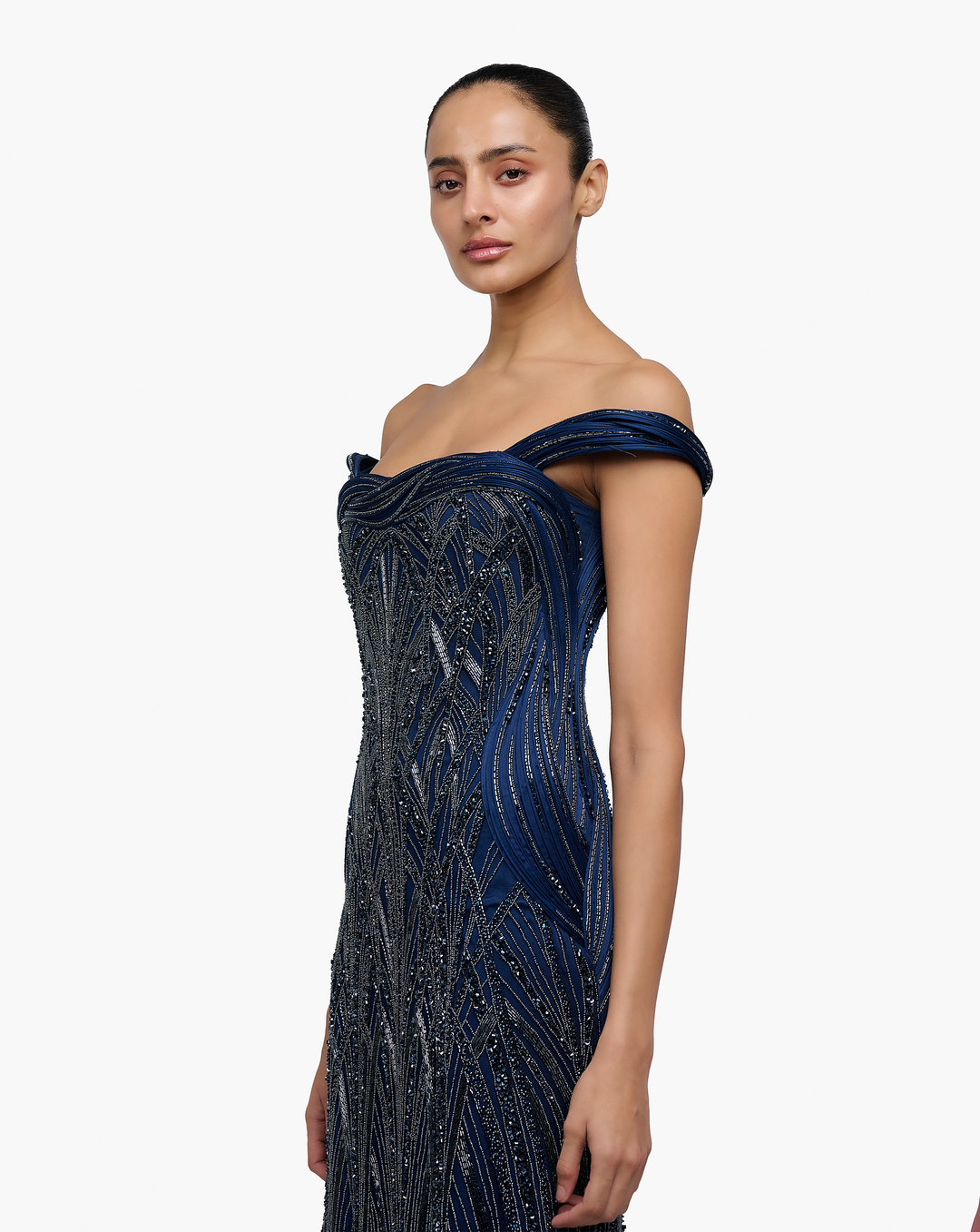 Orbit Line Sculpt Gown