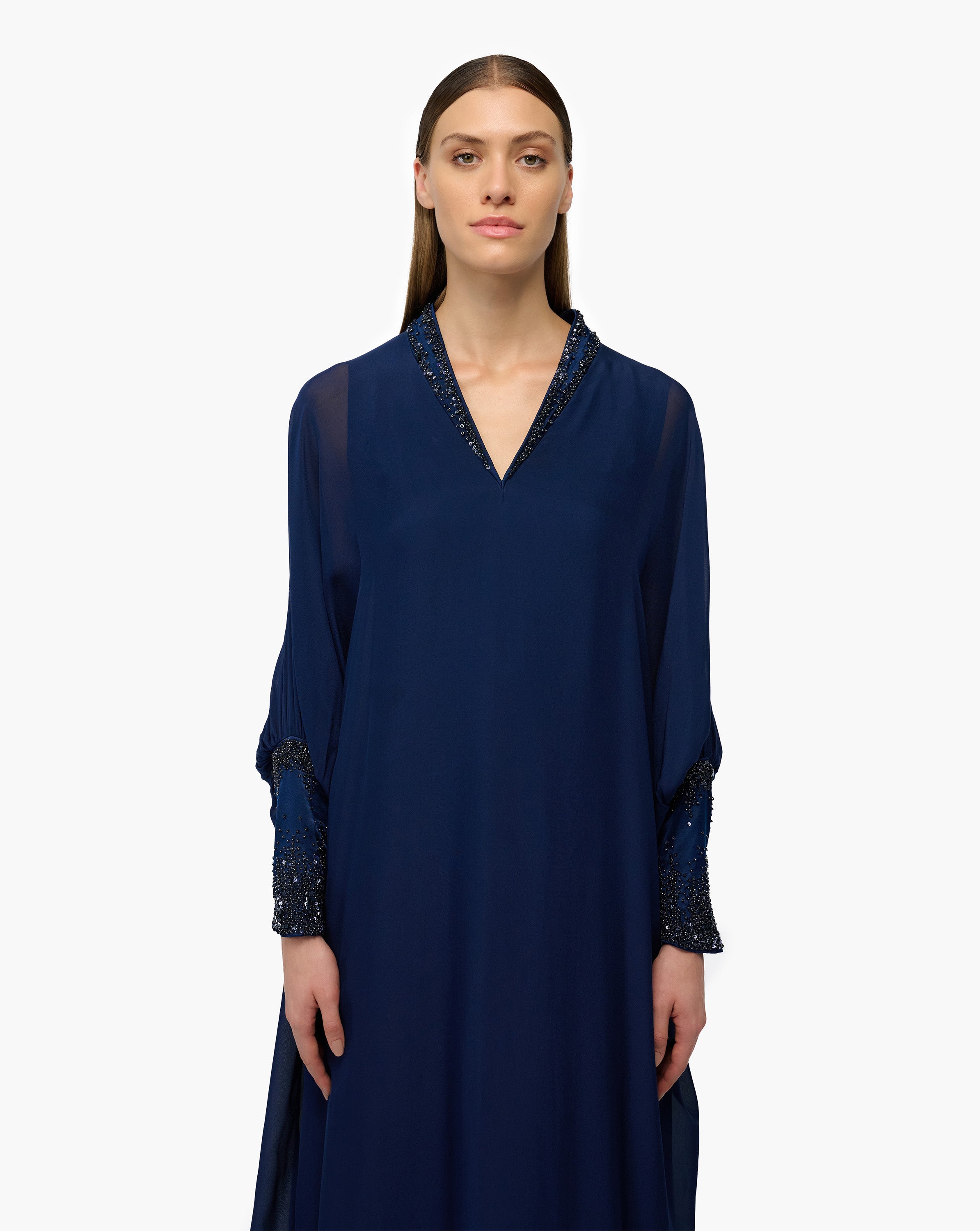 Mistfall Beaded Kaftan