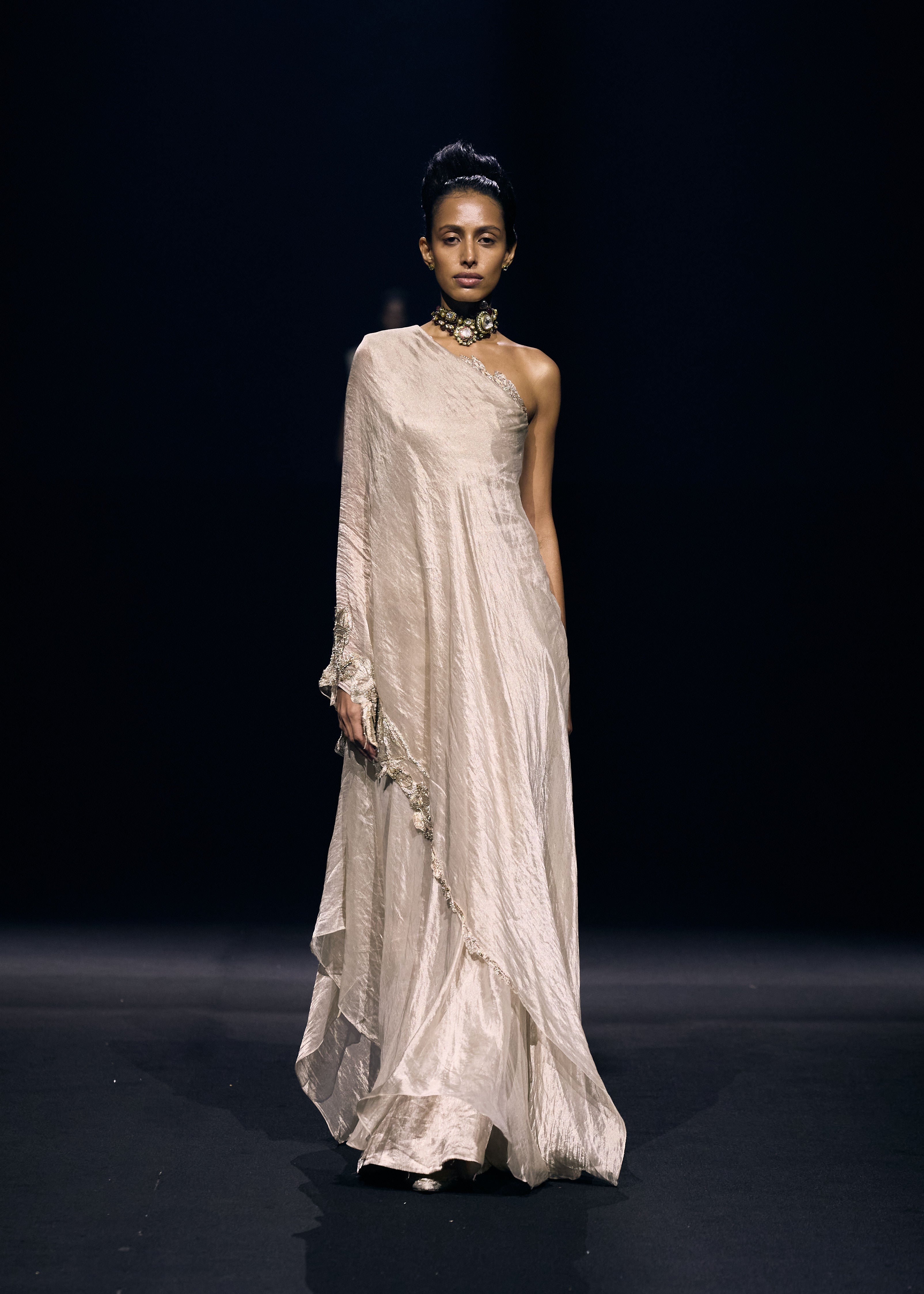 Gilded Mural Kaftan