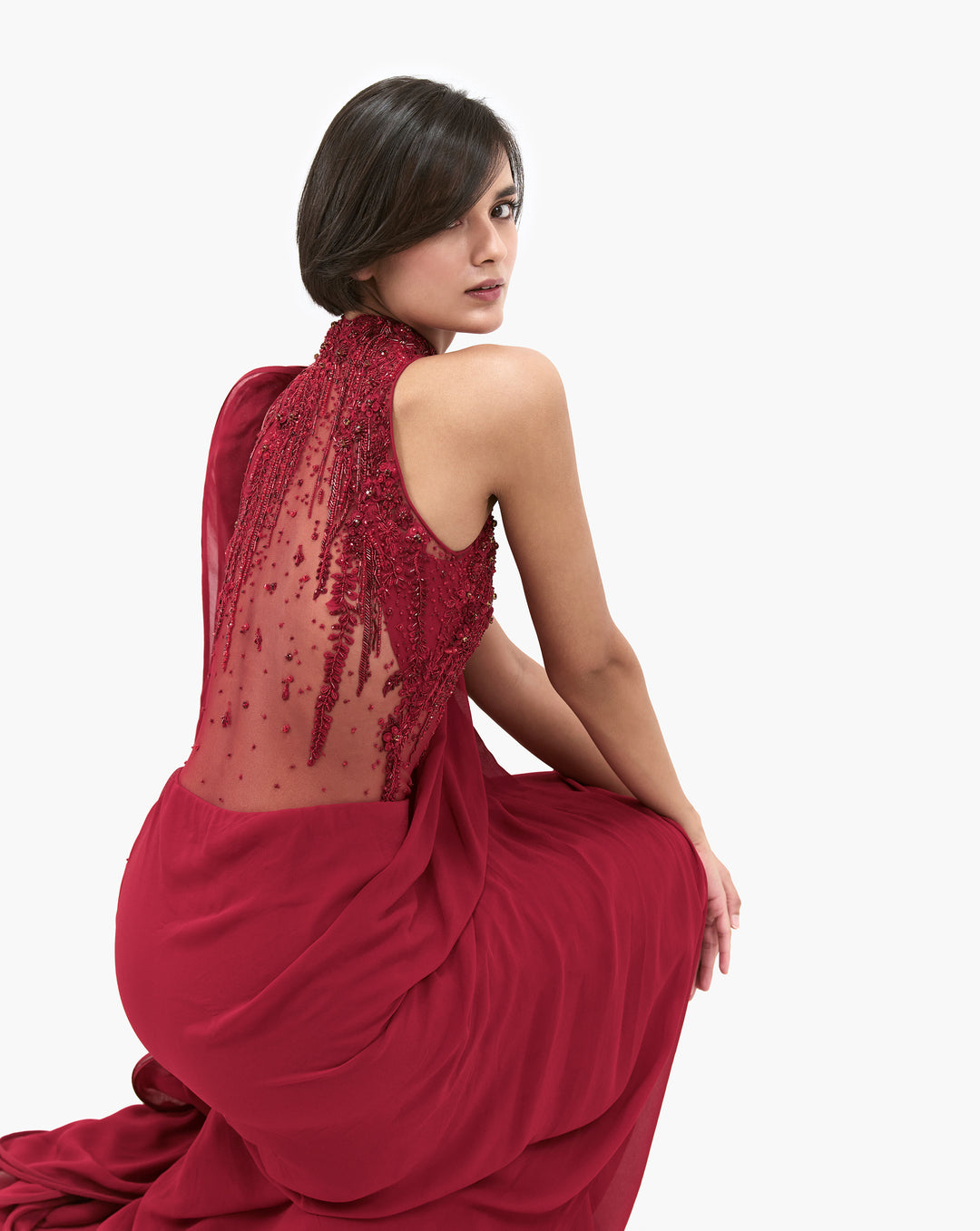 Celestine Saree gown
