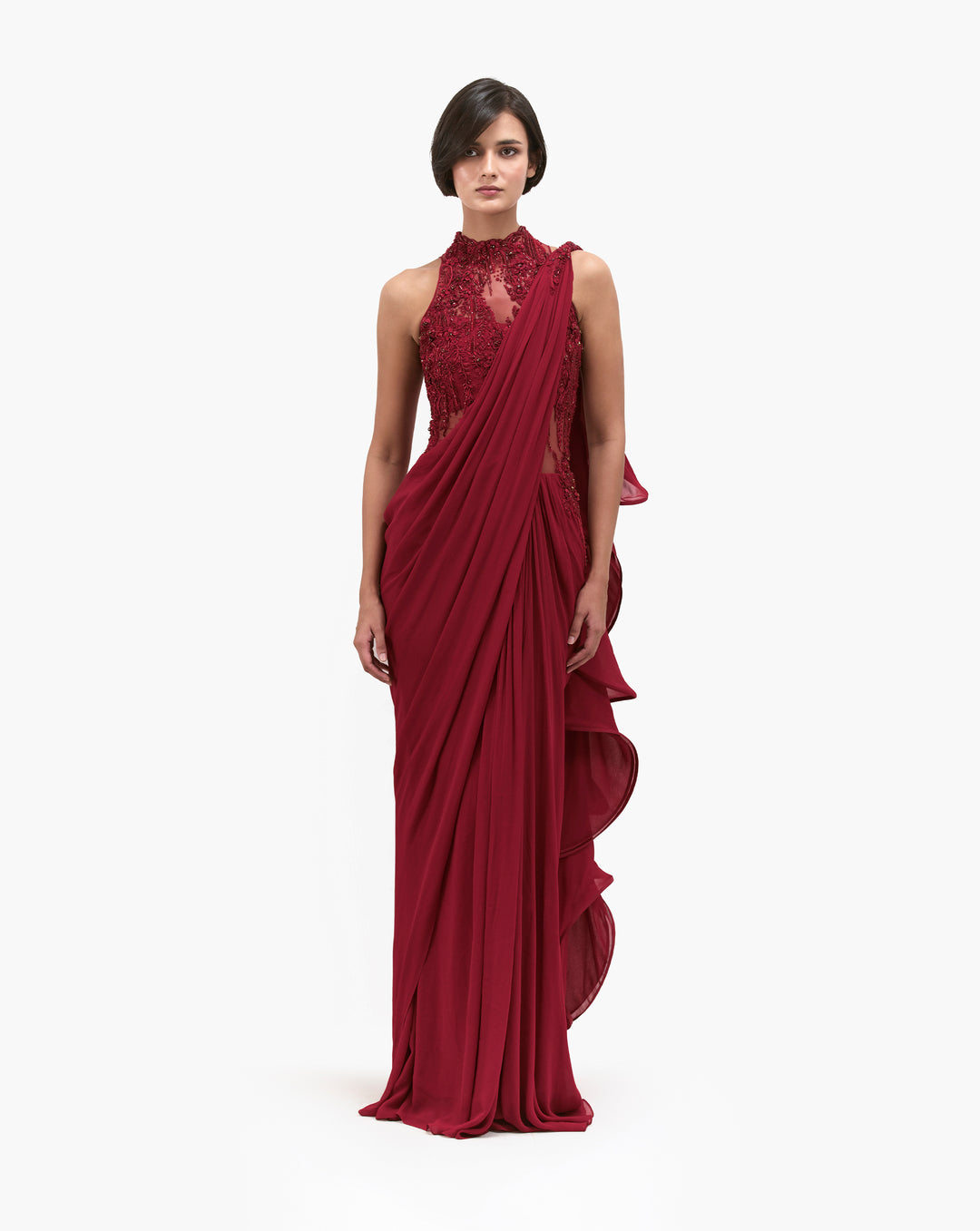 Celestine Saree gown