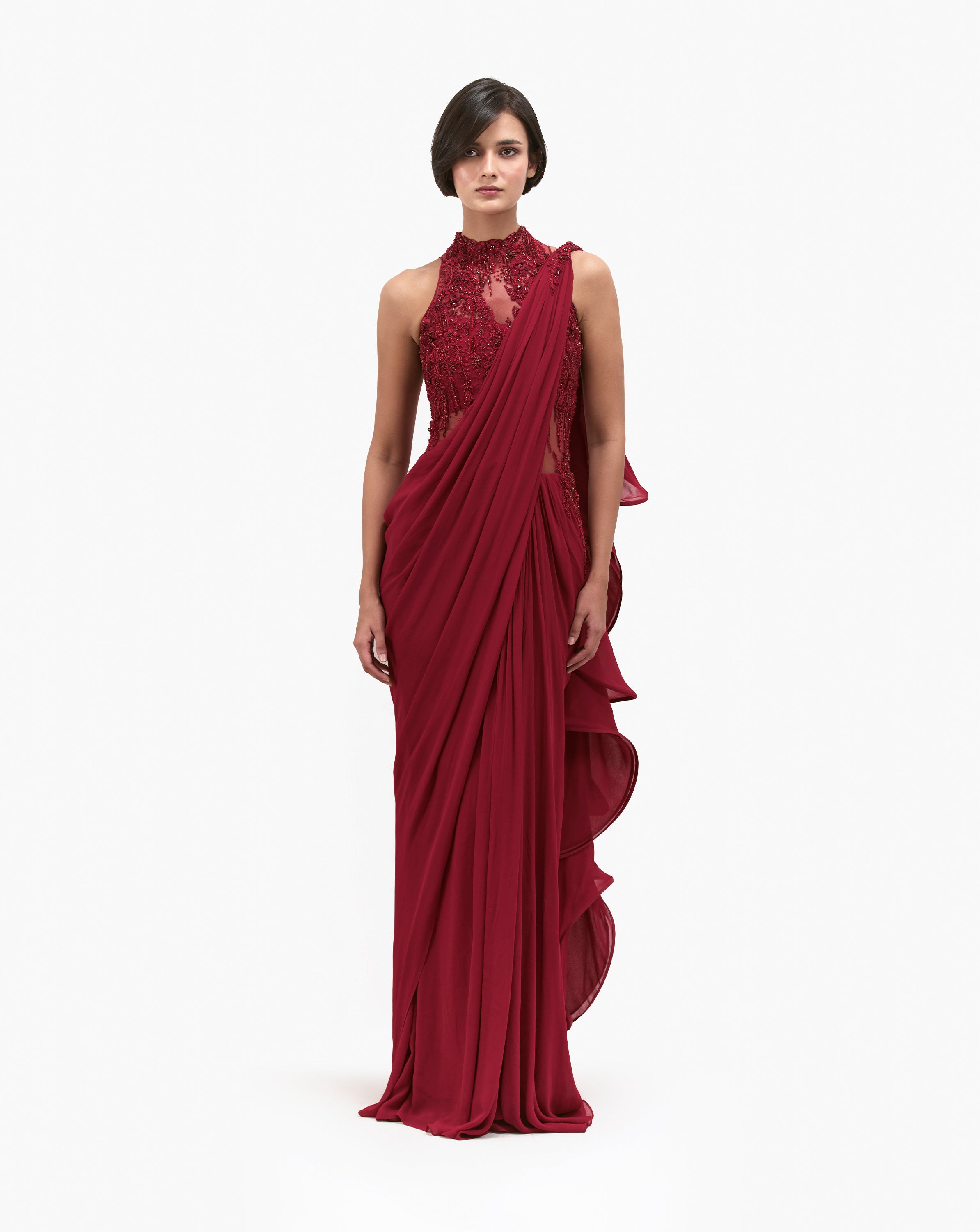 Celestine Saree gown