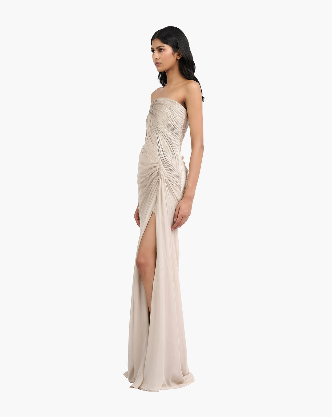 The Sand Draped Gown