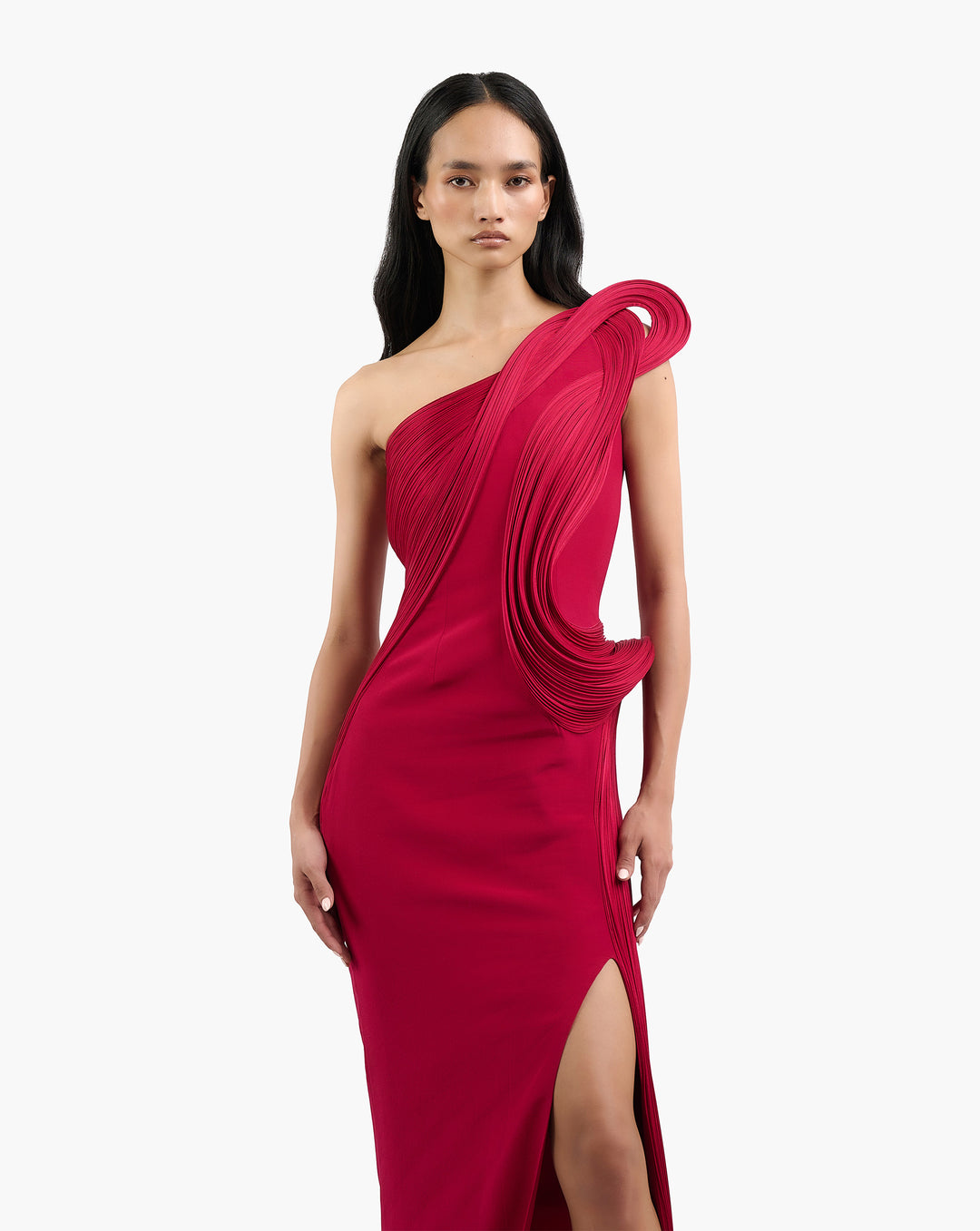 The Molded Wave Gown