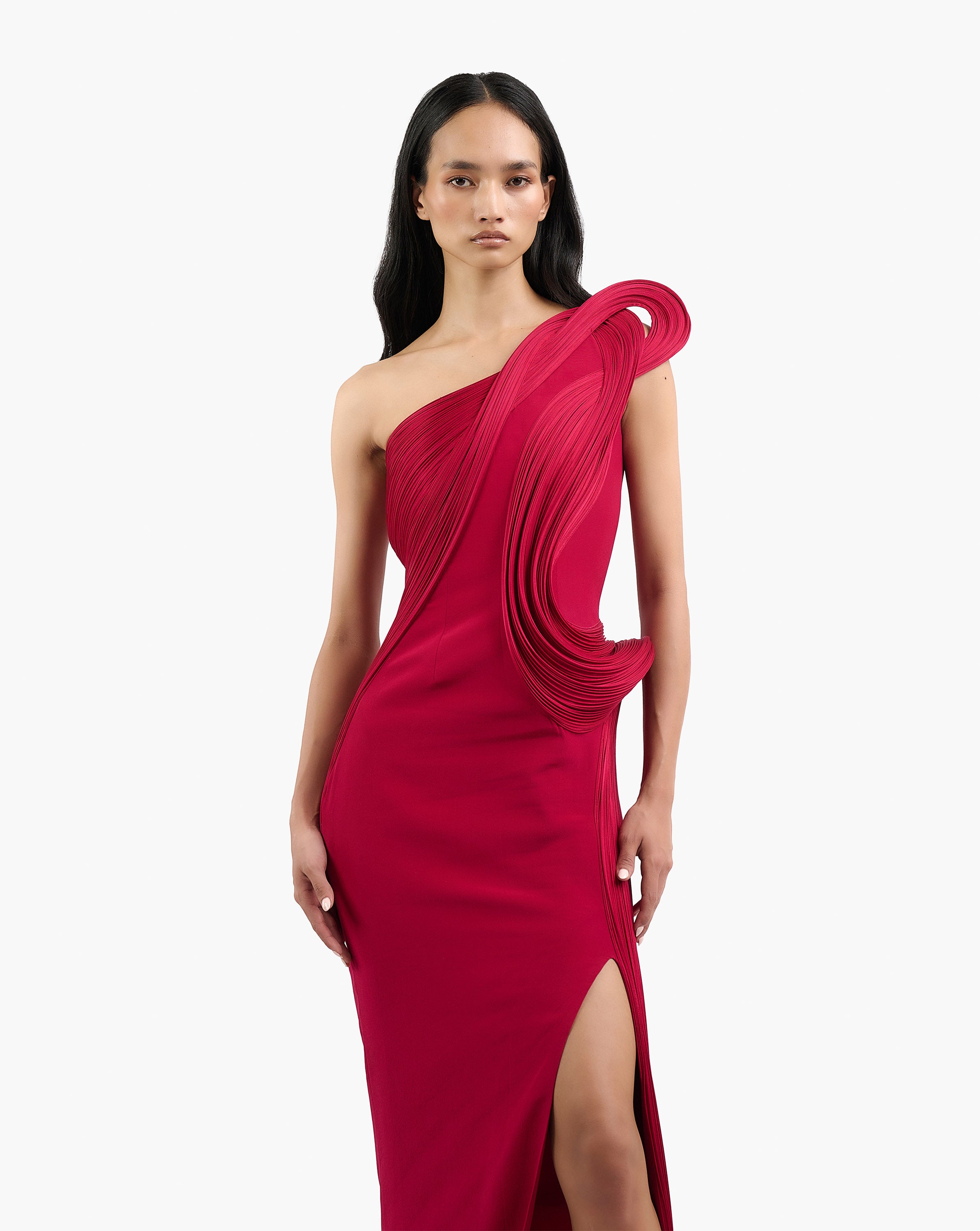 The Molded Wave Gown