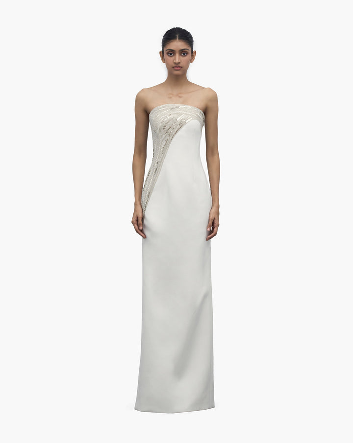 The Aura Column Gown