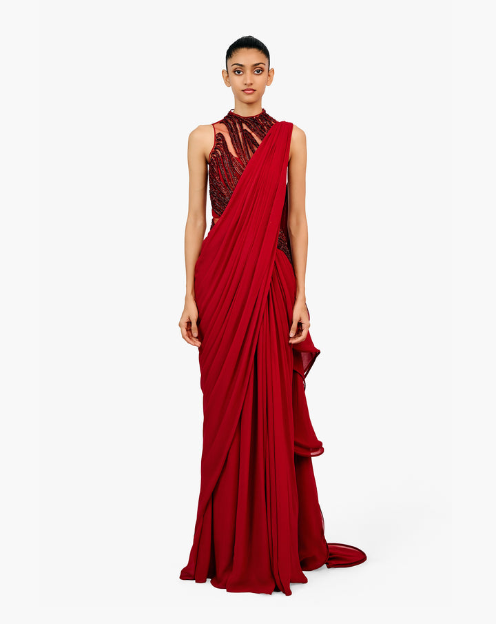 The Orion Saree Gown