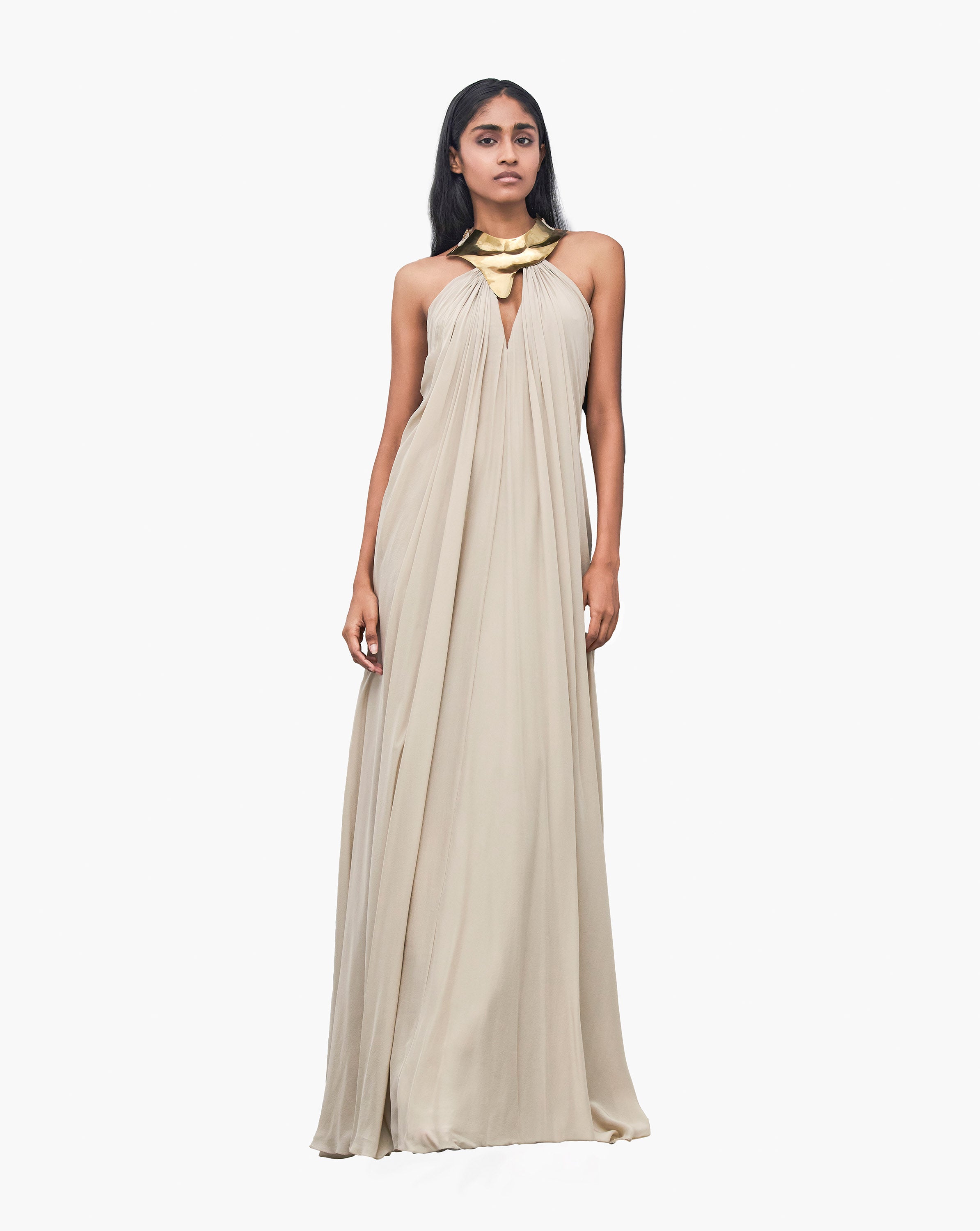 The Mirage Metal Cast Gown