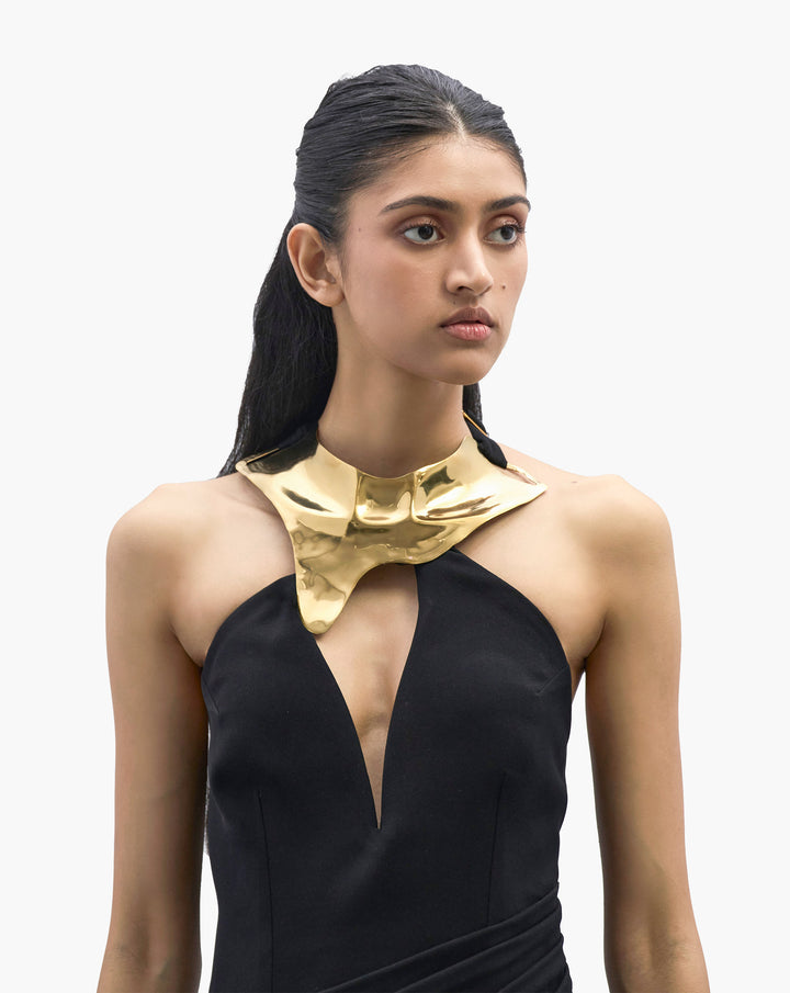 The Mirage Metal Cast Dress