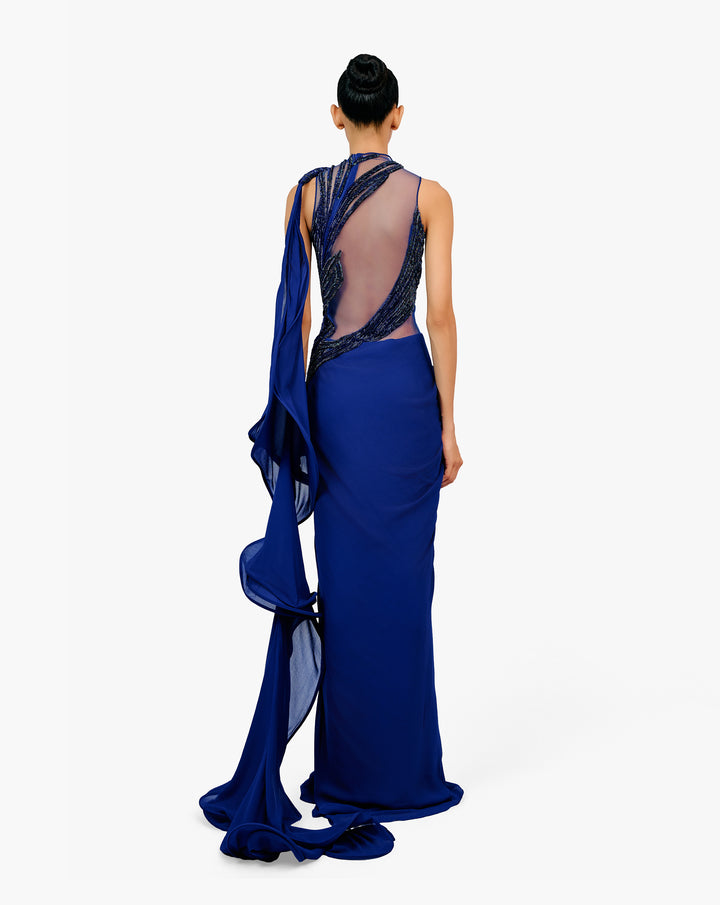 The Orion Saree Gown