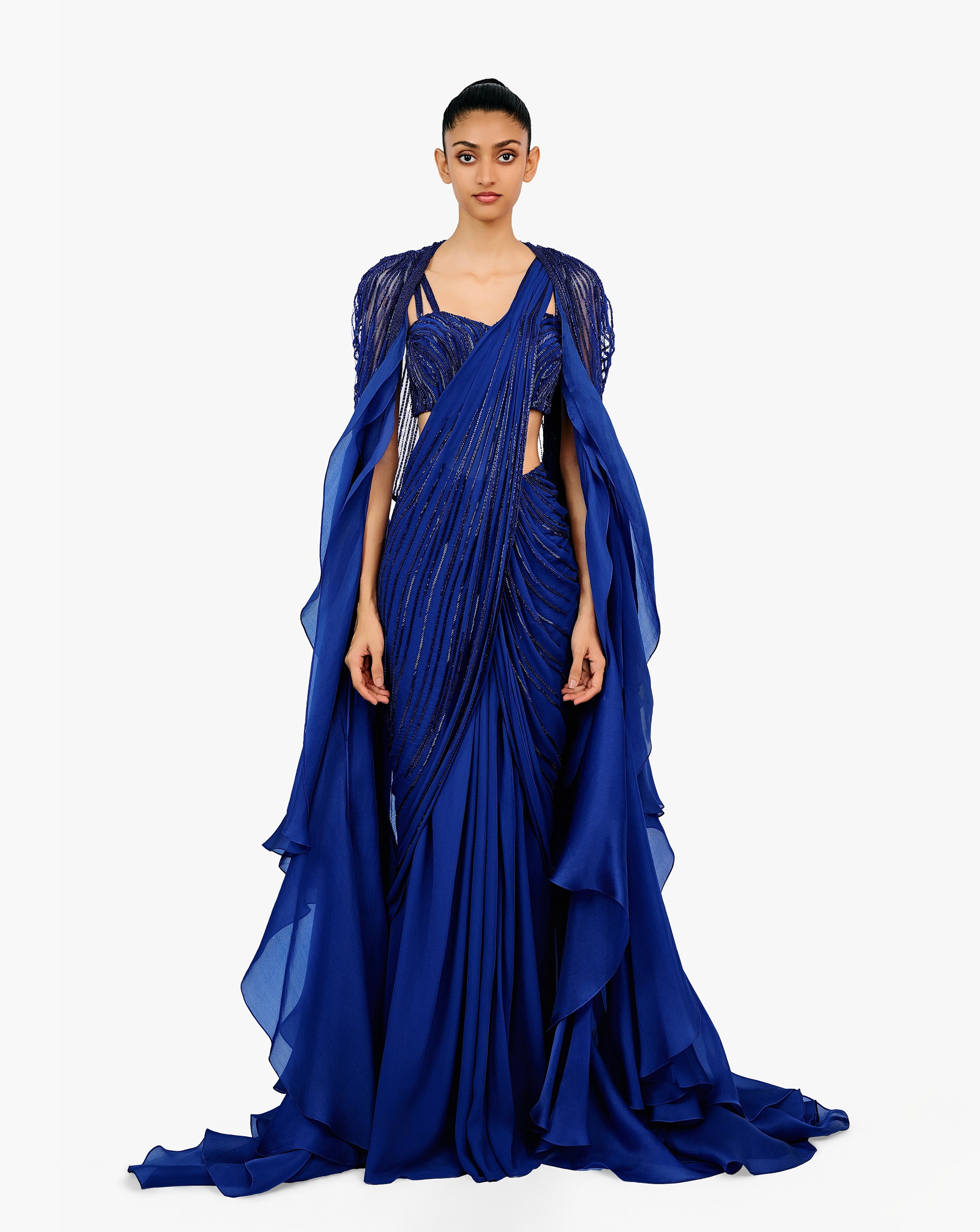 The Lunaris Saree Gown