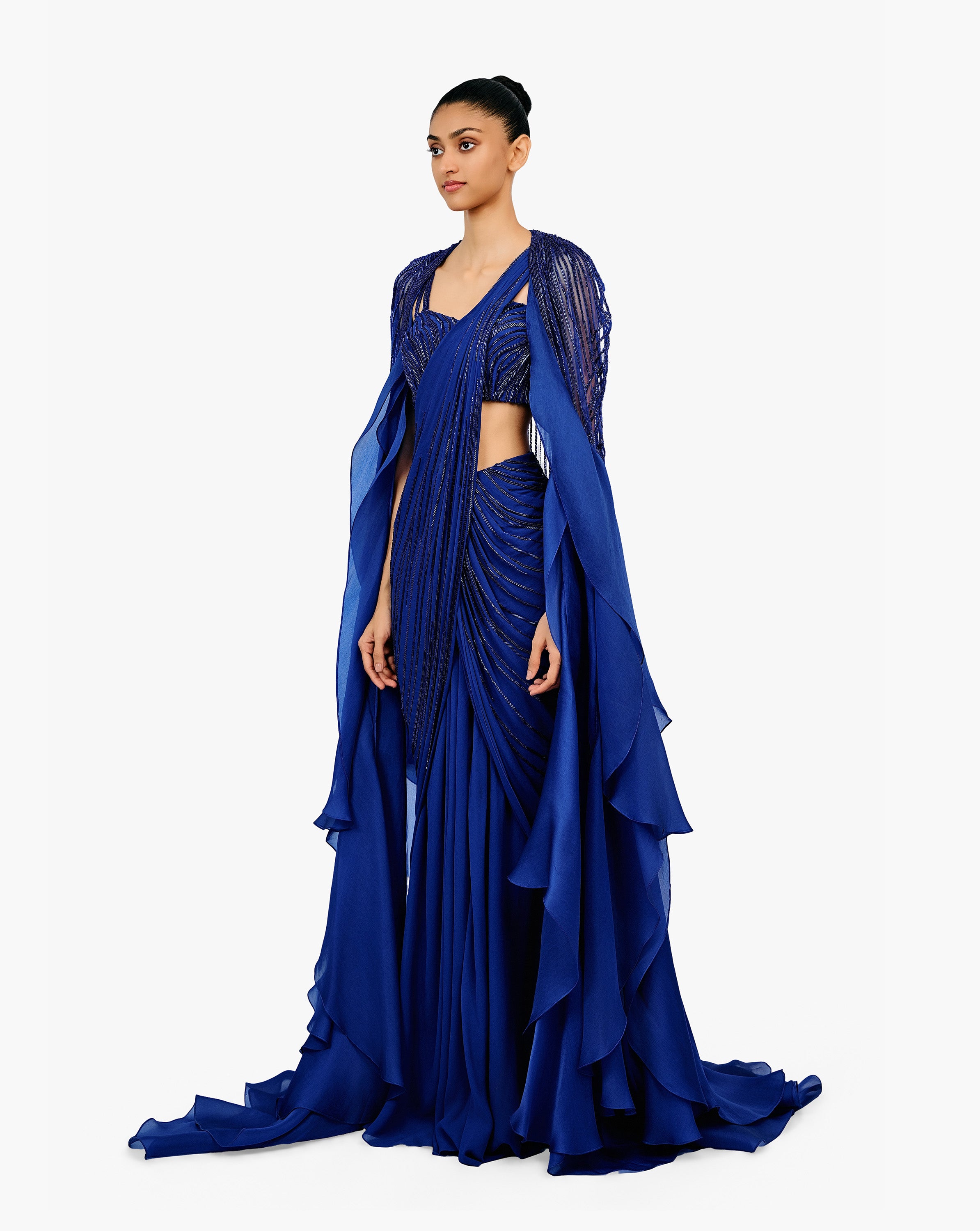 The Lunaris Saree Gown