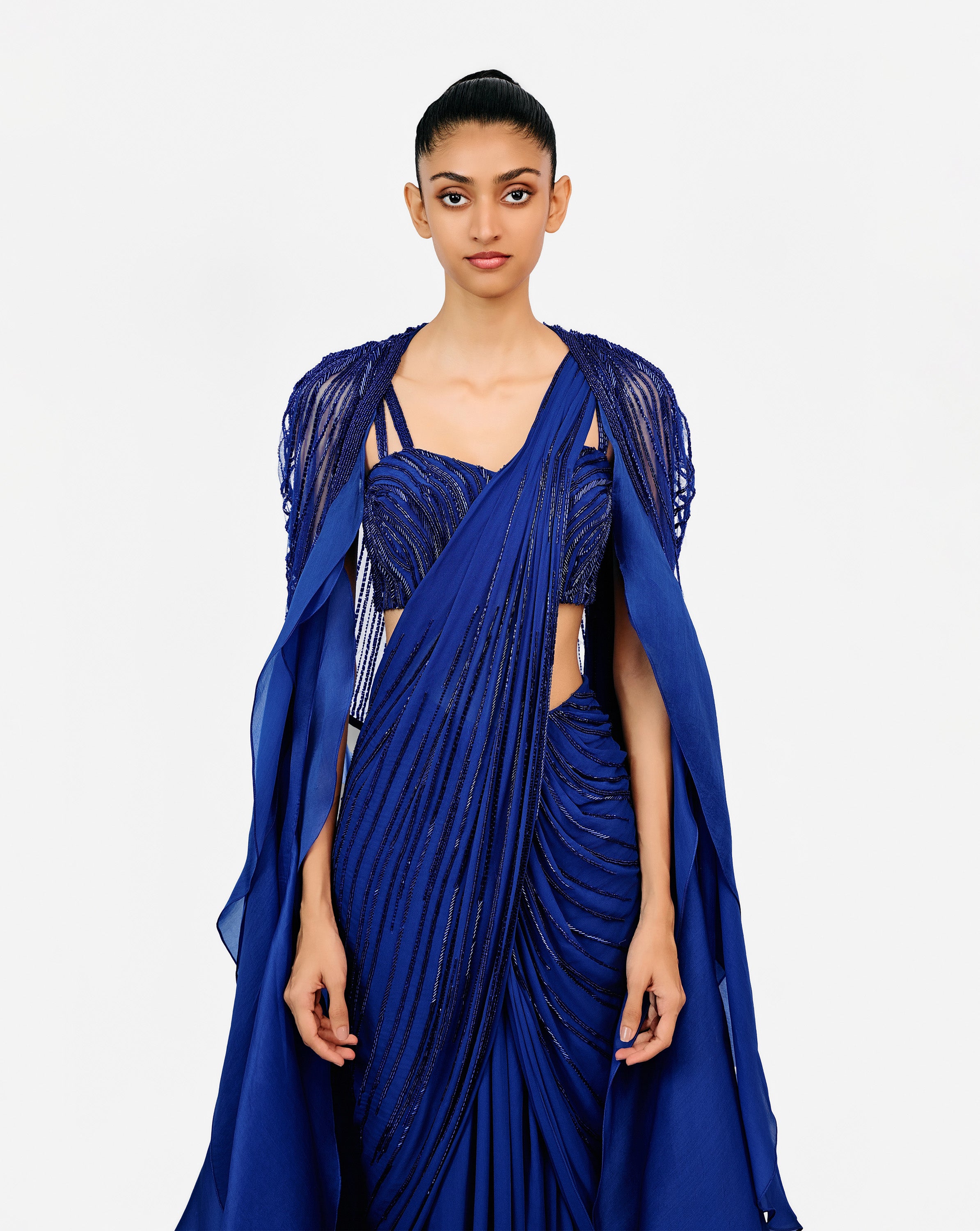 The Lunaris Saree Gown