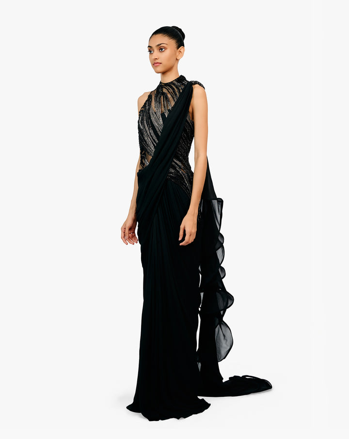 The Orion Saree Gown