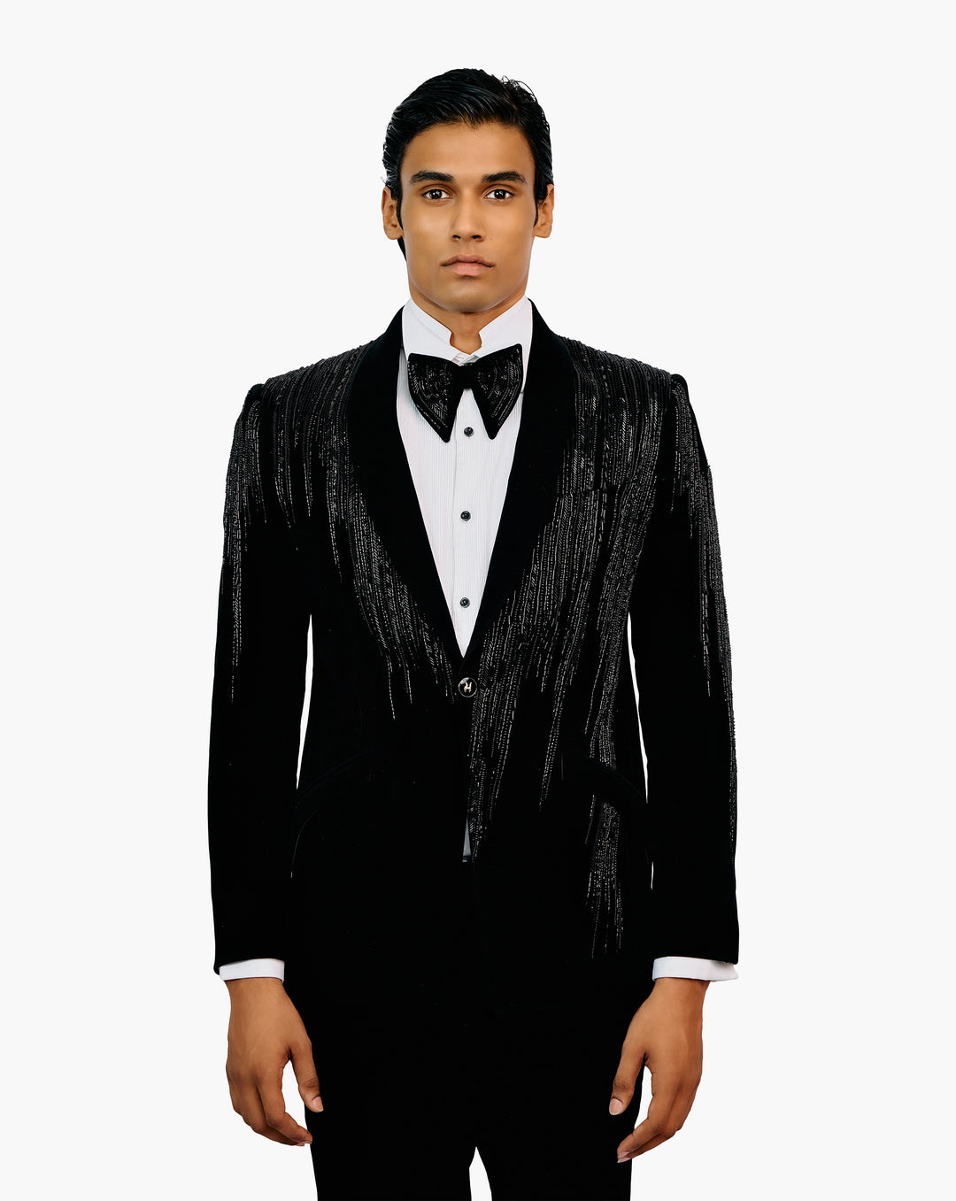 Drip Embroidered Tuxedo