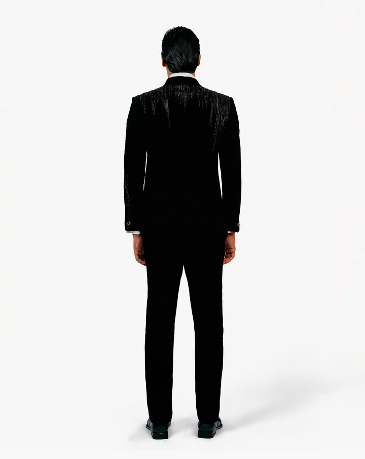 Drip Embroidered Tuxedo