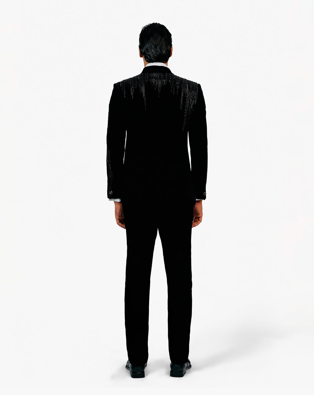 Drip Embroidered Tuxedo