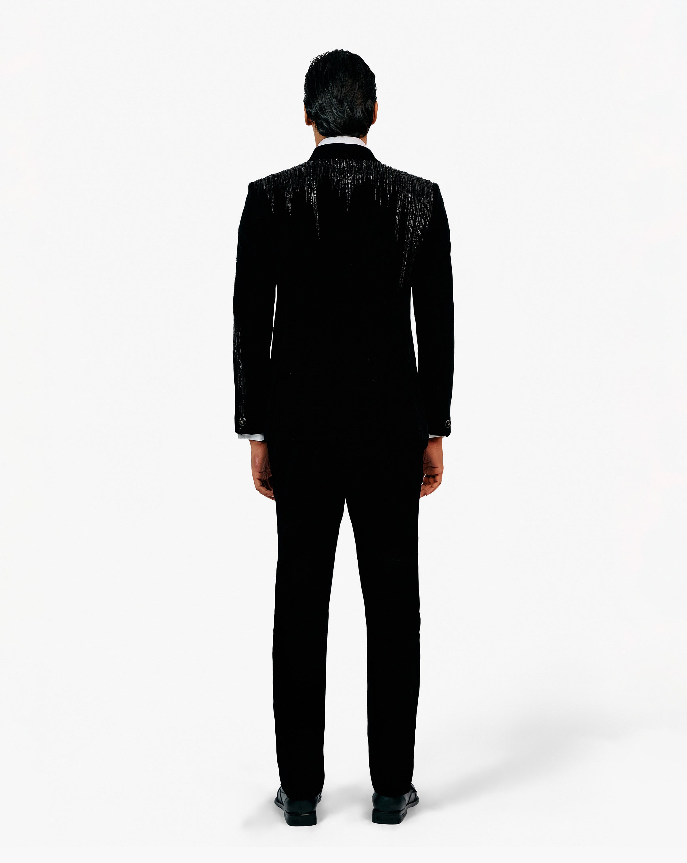 Drip Embroidered Tuxedo