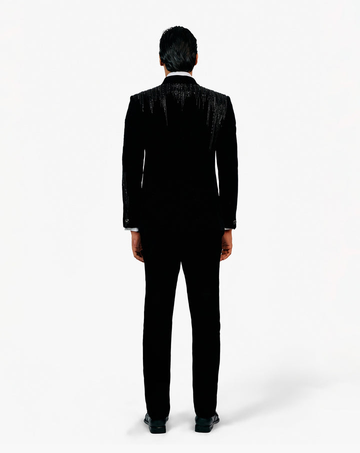 Drip Embroidered Tuxedo