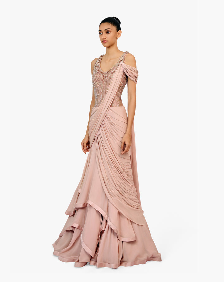 The Aurethia Saree Lehenga