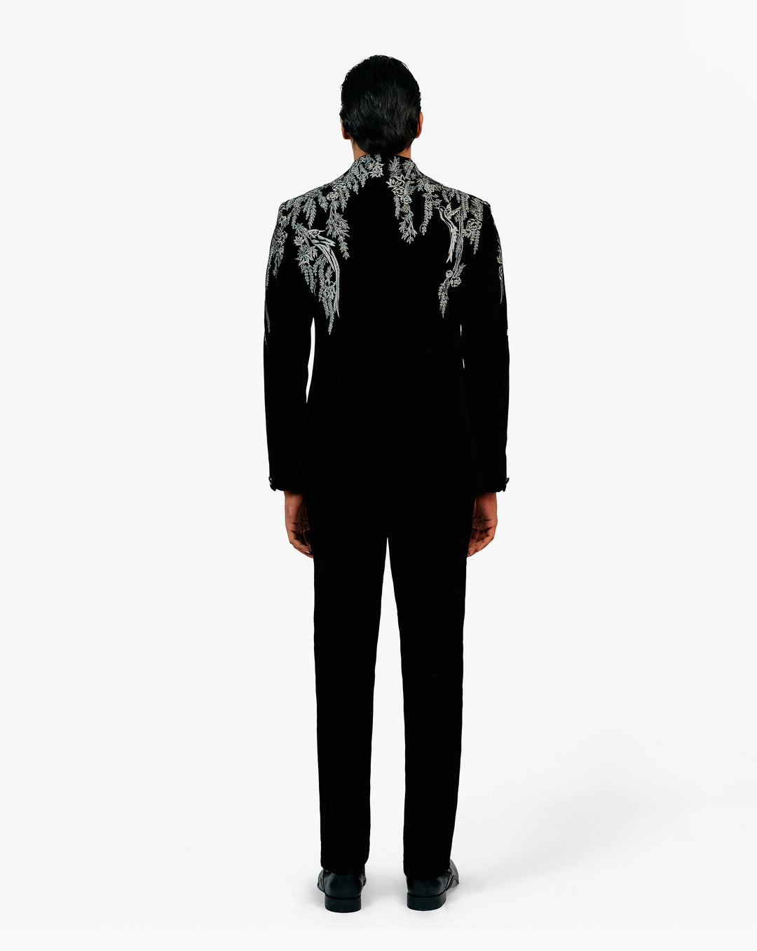 Elyxion Velvet Bandhgala