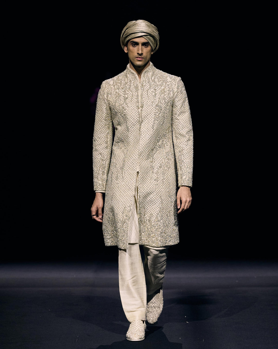 The Art Nouveau Jali Sherwani