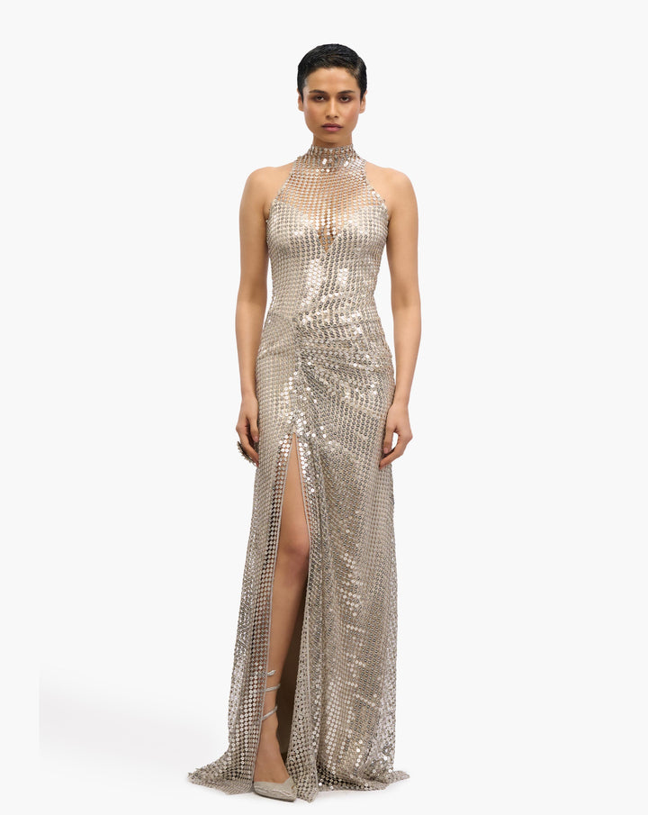 Lumis Halo Sequin Gown