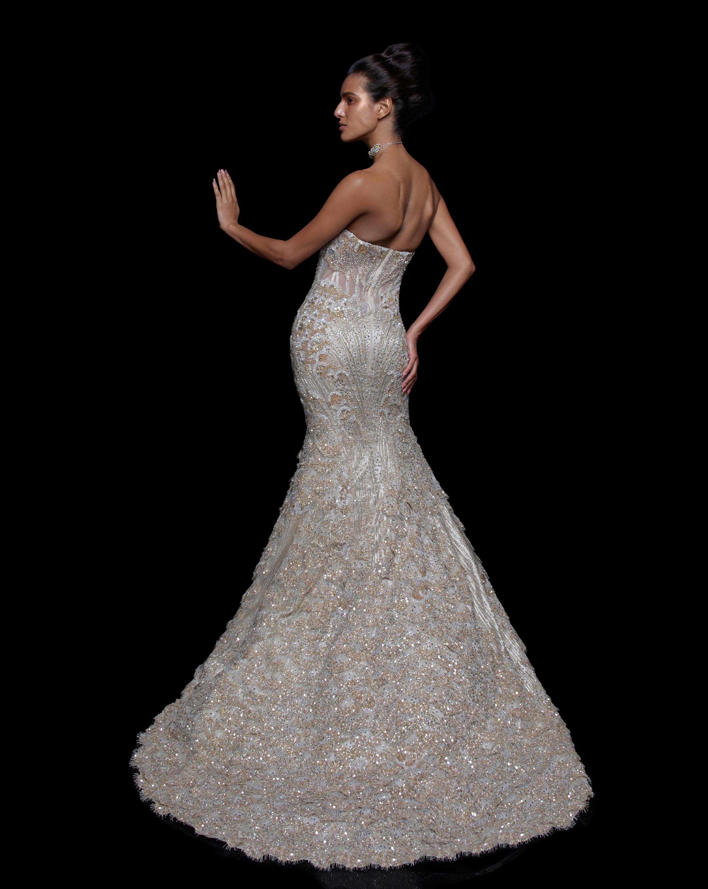 The Celestial Bloom Gown