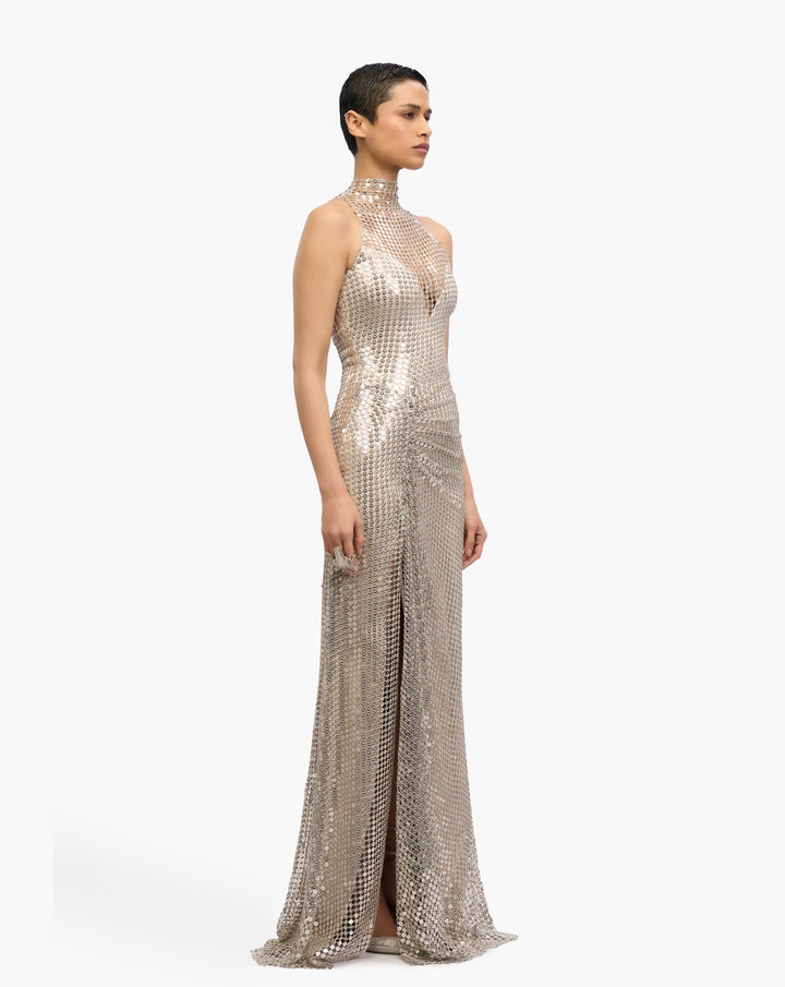 Lumis Halo Sequin Gown