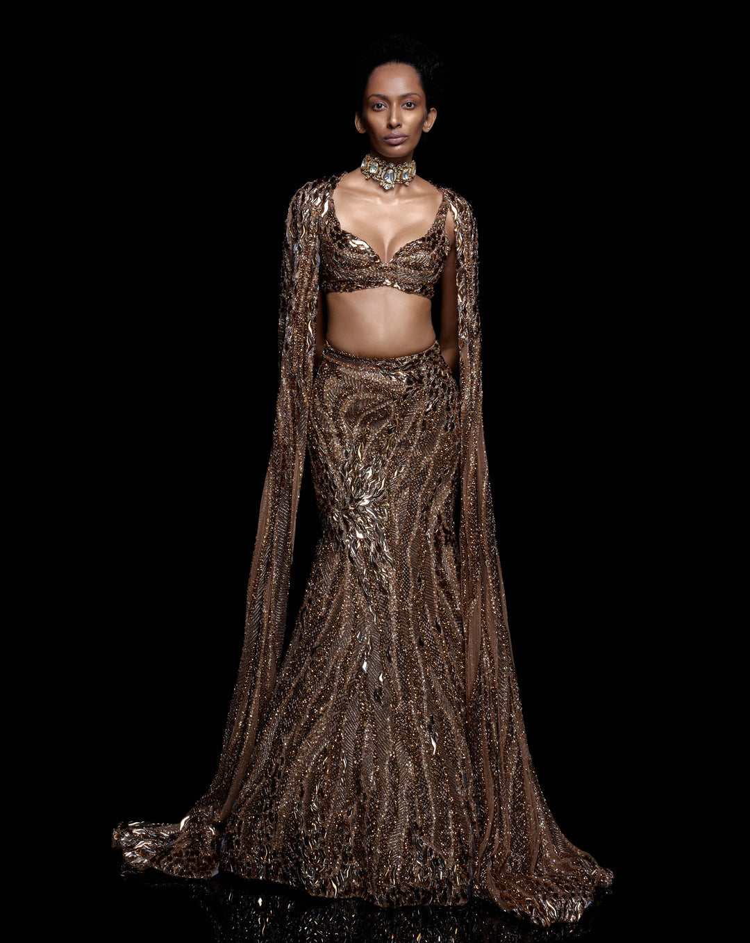 Solar Flare Lehenga