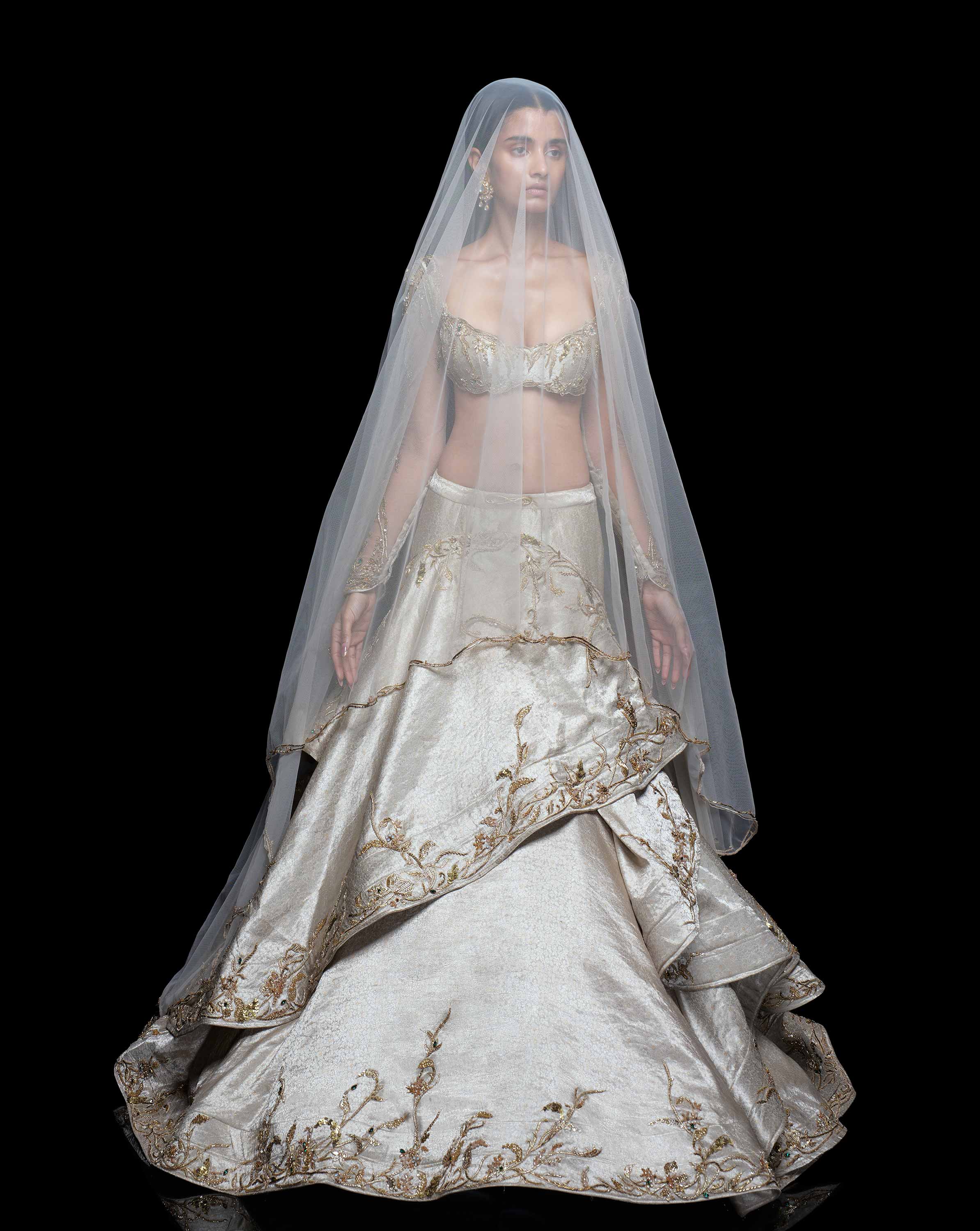 Imperial Cascade Lehenga