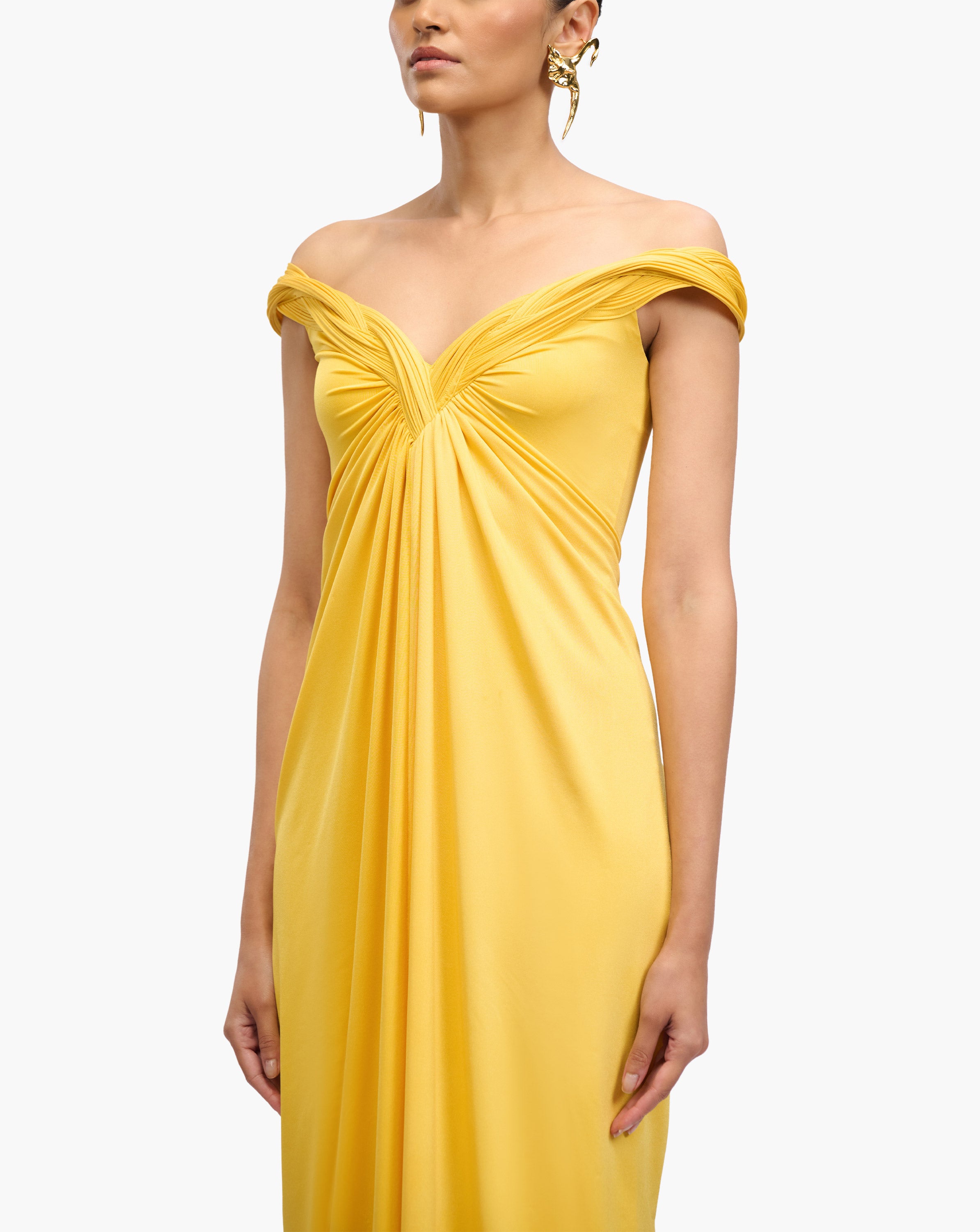 Sol Drape Jersey Gown