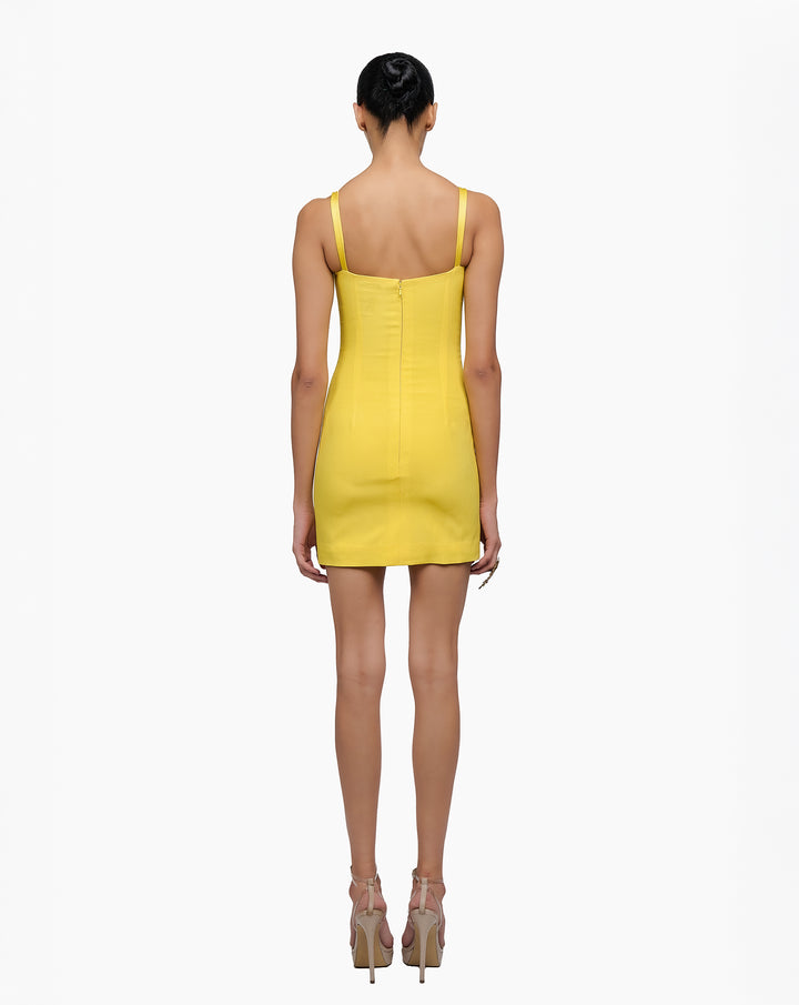 Solar Sculpt Mini Dress