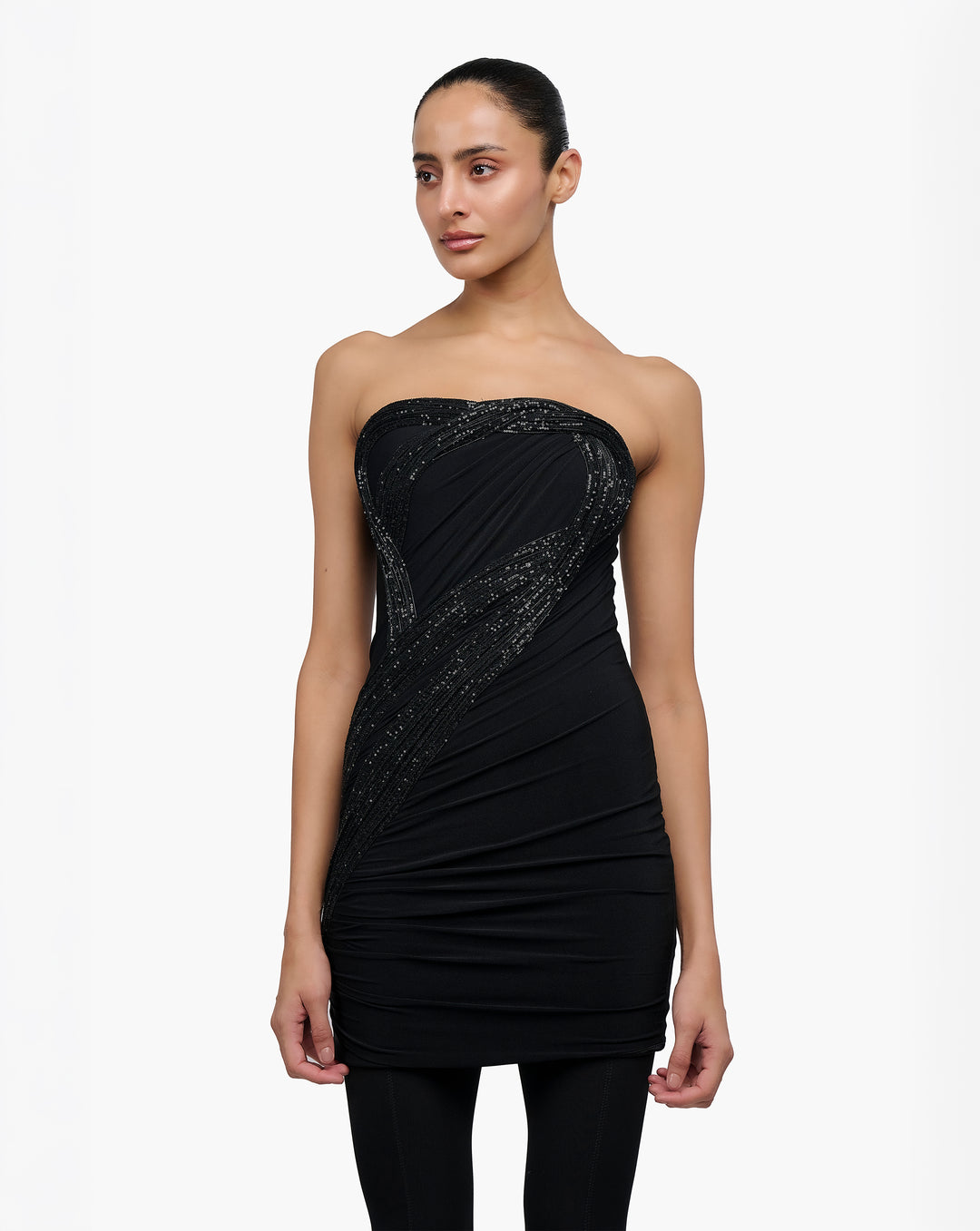 Cosmic Ripple Mini Dress