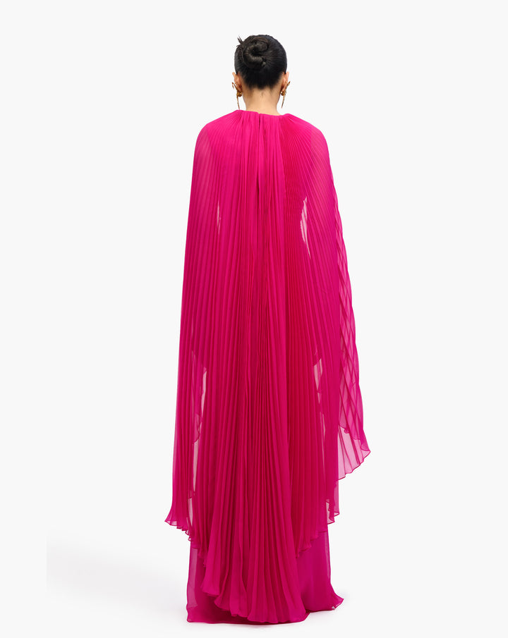 Freya Sculpt Pleat Kaftan