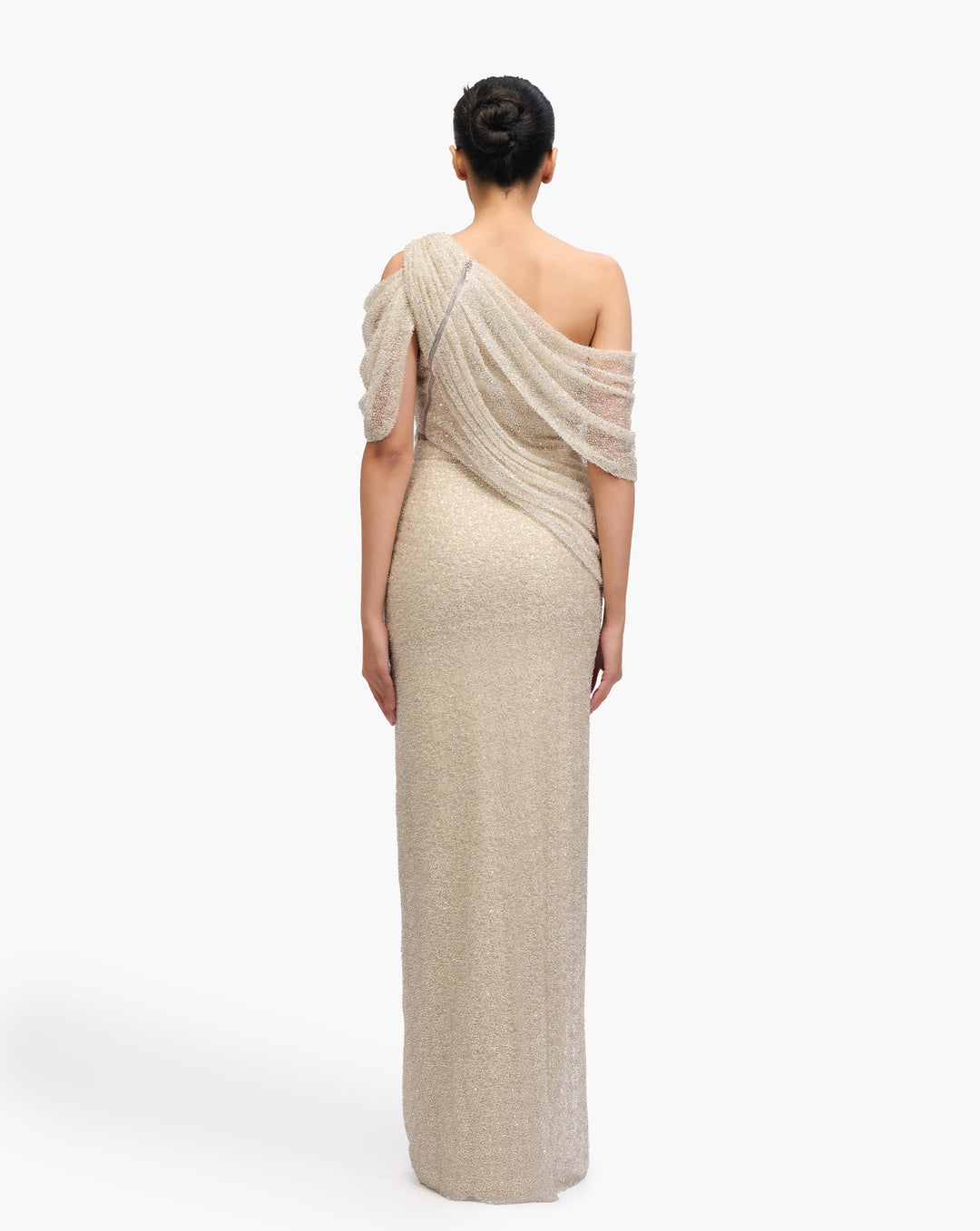 Crest Glisten Drape Top