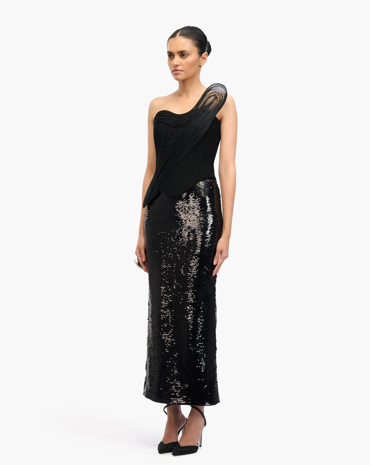 Nox Sculpted Wave Top