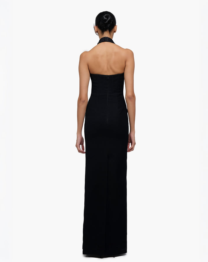 Mirrored Illusion Column Gown