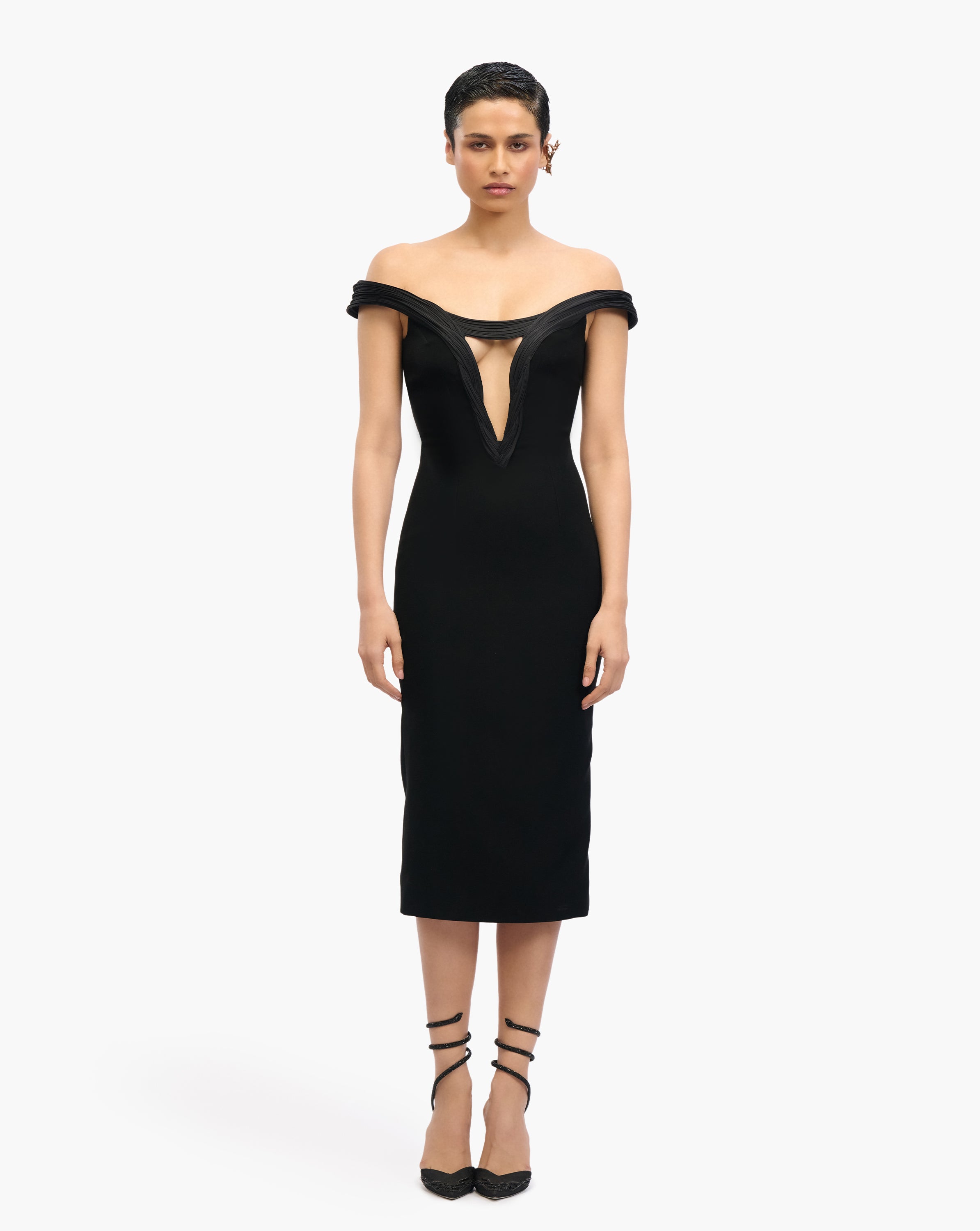 Onyx Sculpt Dress